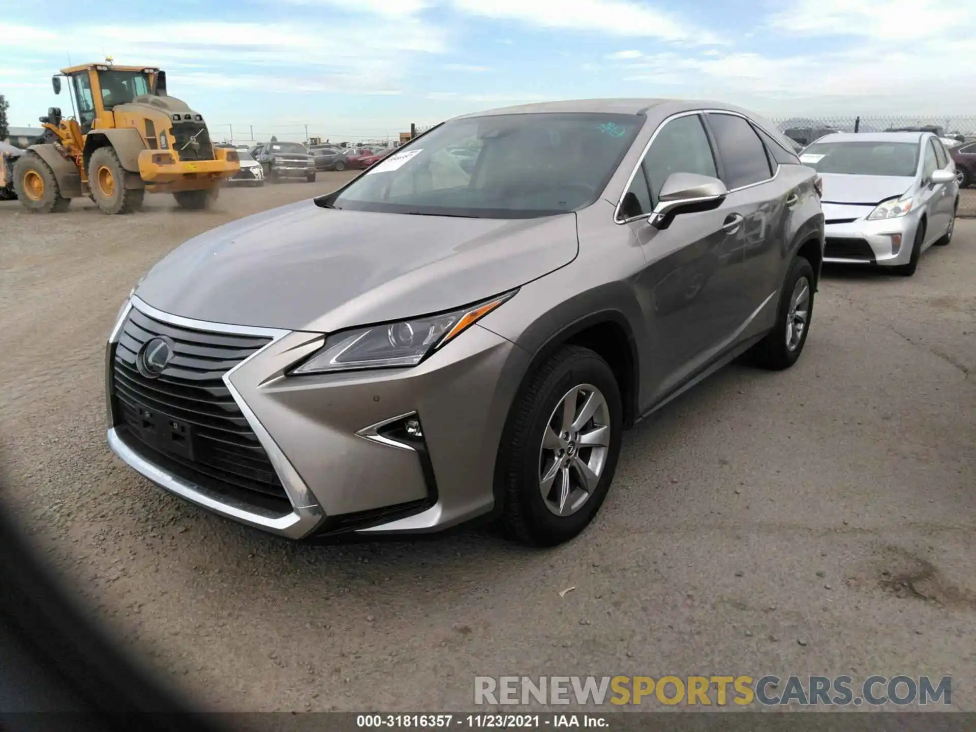 2 Photograph of a damaged car 2T2ZZMCA2KC150107 LEXUS RX 2019