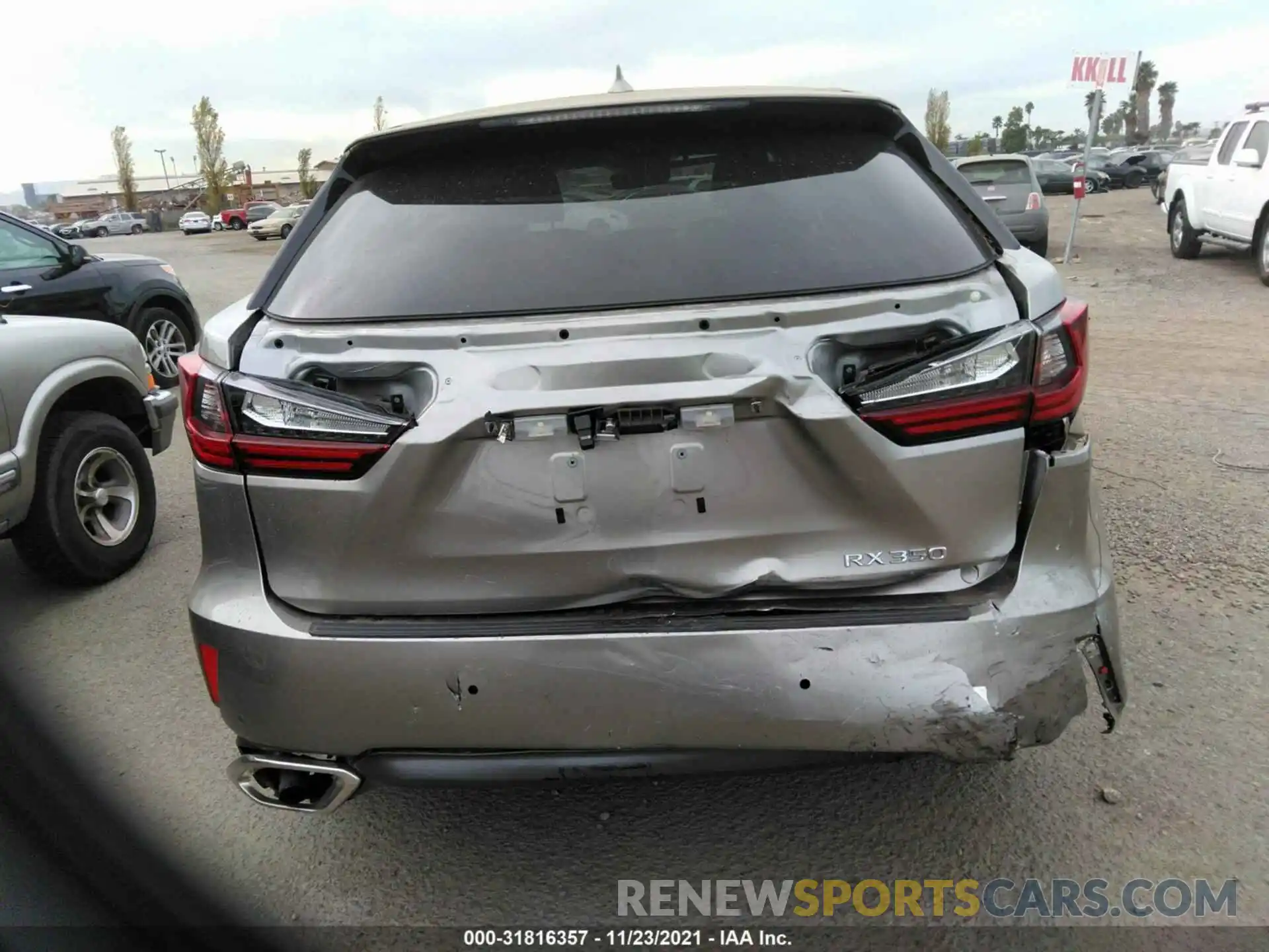 6 Photograph of a damaged car 2T2ZZMCA2KC150107 LEXUS RX 2019