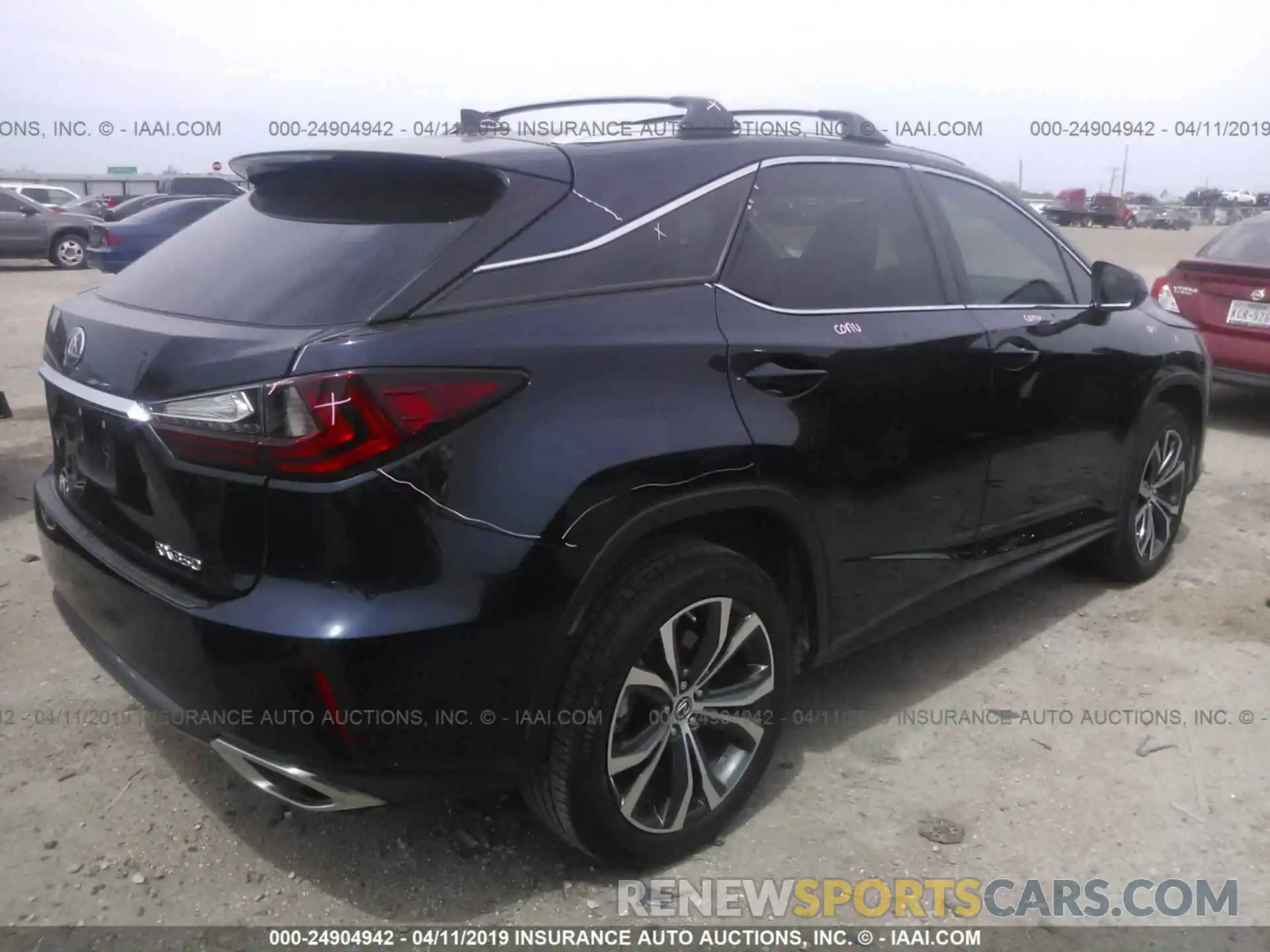 4 Фотография поврежденного автомобиля 2T2ZZMCA3KC118234 LEXUS RX 2019