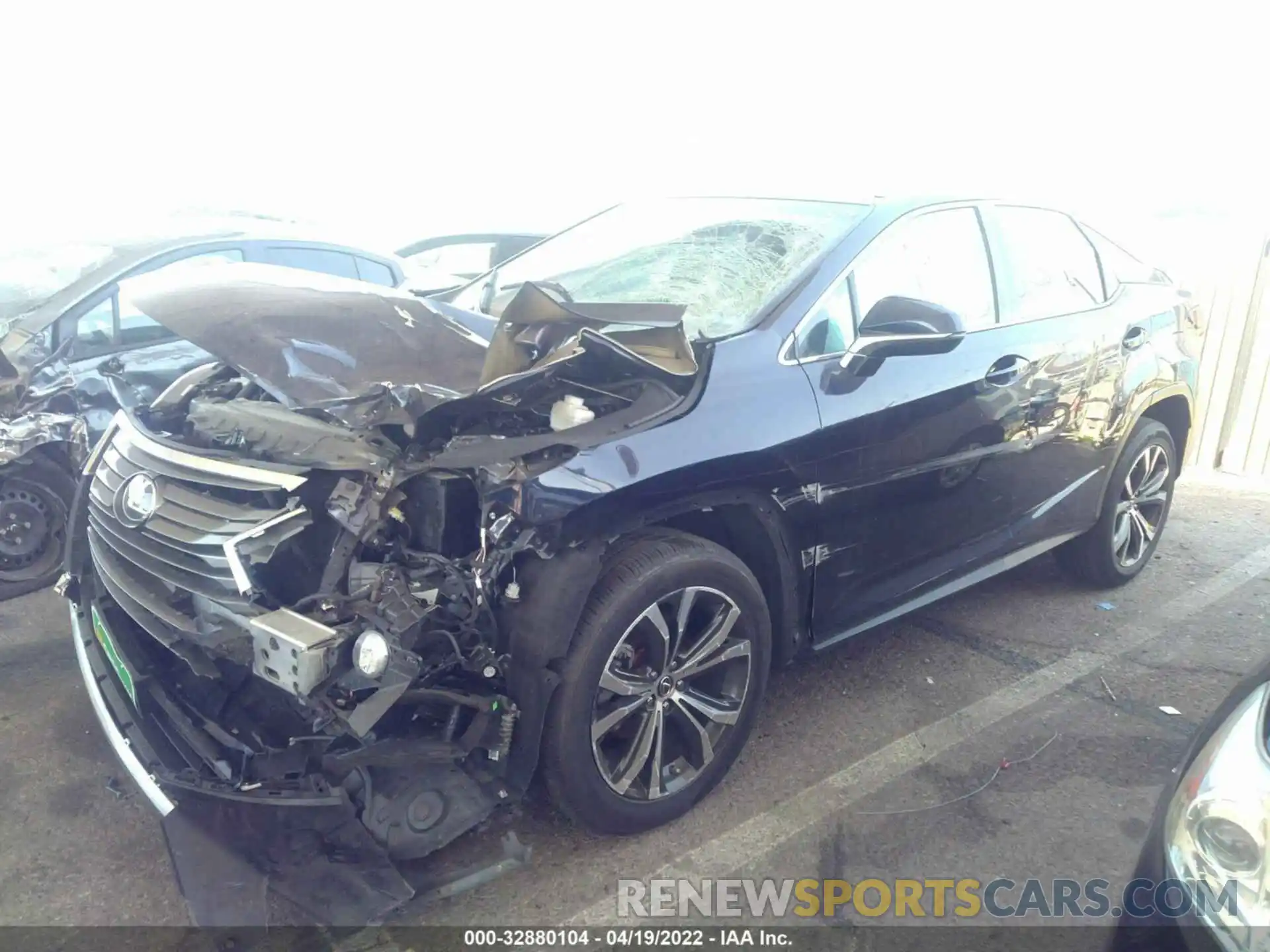 2 Photograph of a damaged car 2T2ZZMCA3KC120260 LEXUS RX 2019