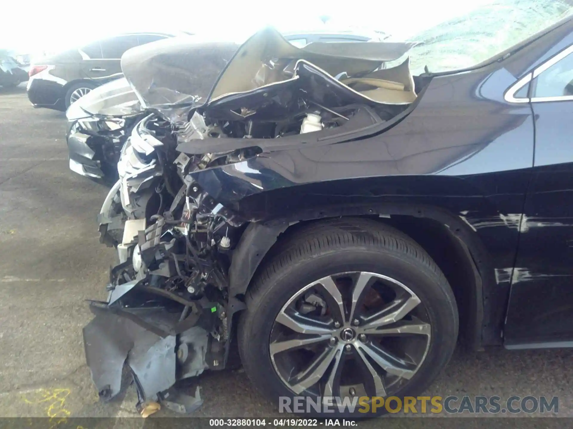 6 Photograph of a damaged car 2T2ZZMCA3KC120260 LEXUS RX 2019