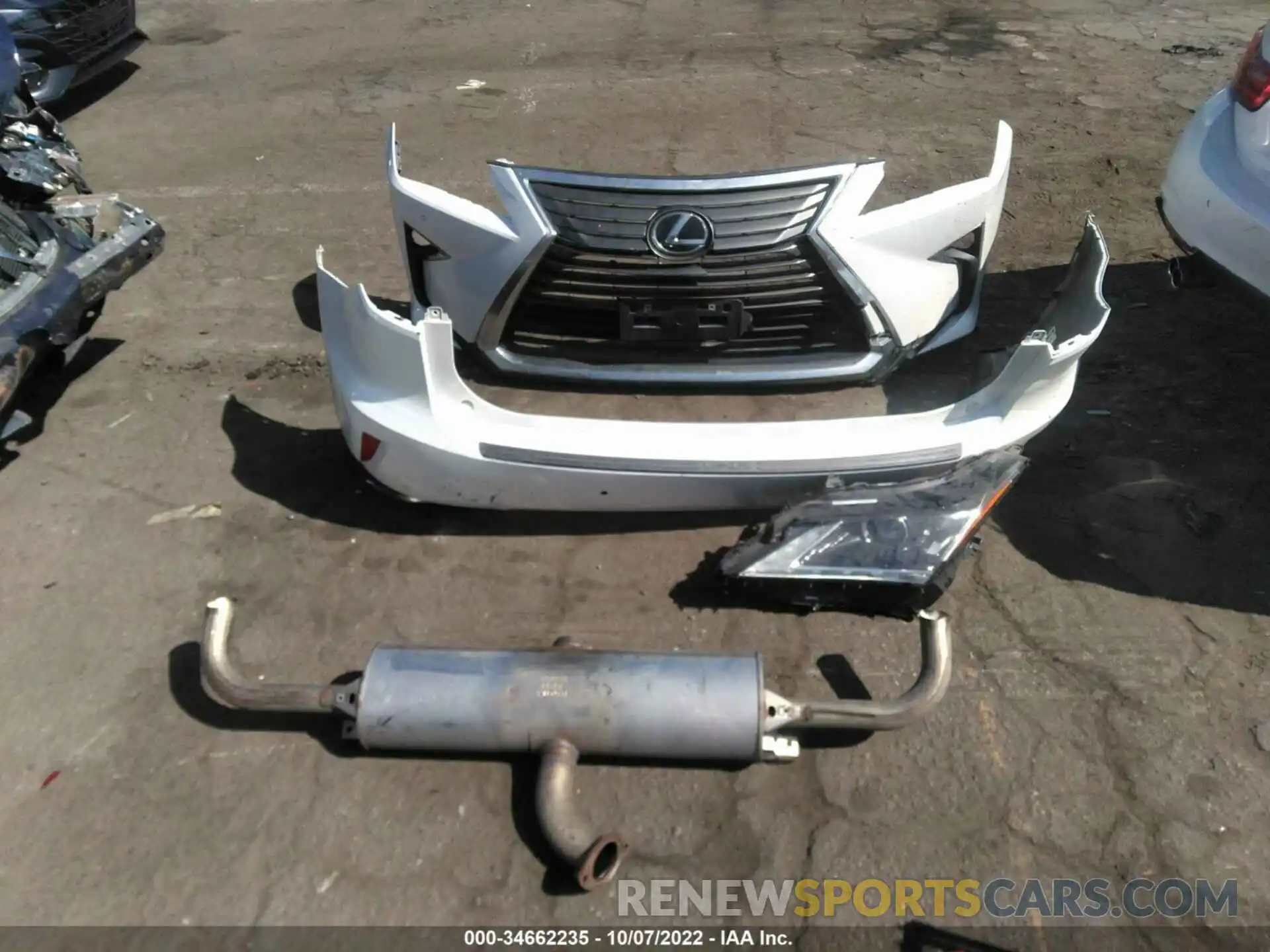 12 Photograph of a damaged car 2T2ZZMCA3KC121425 LEXUS RX 2019