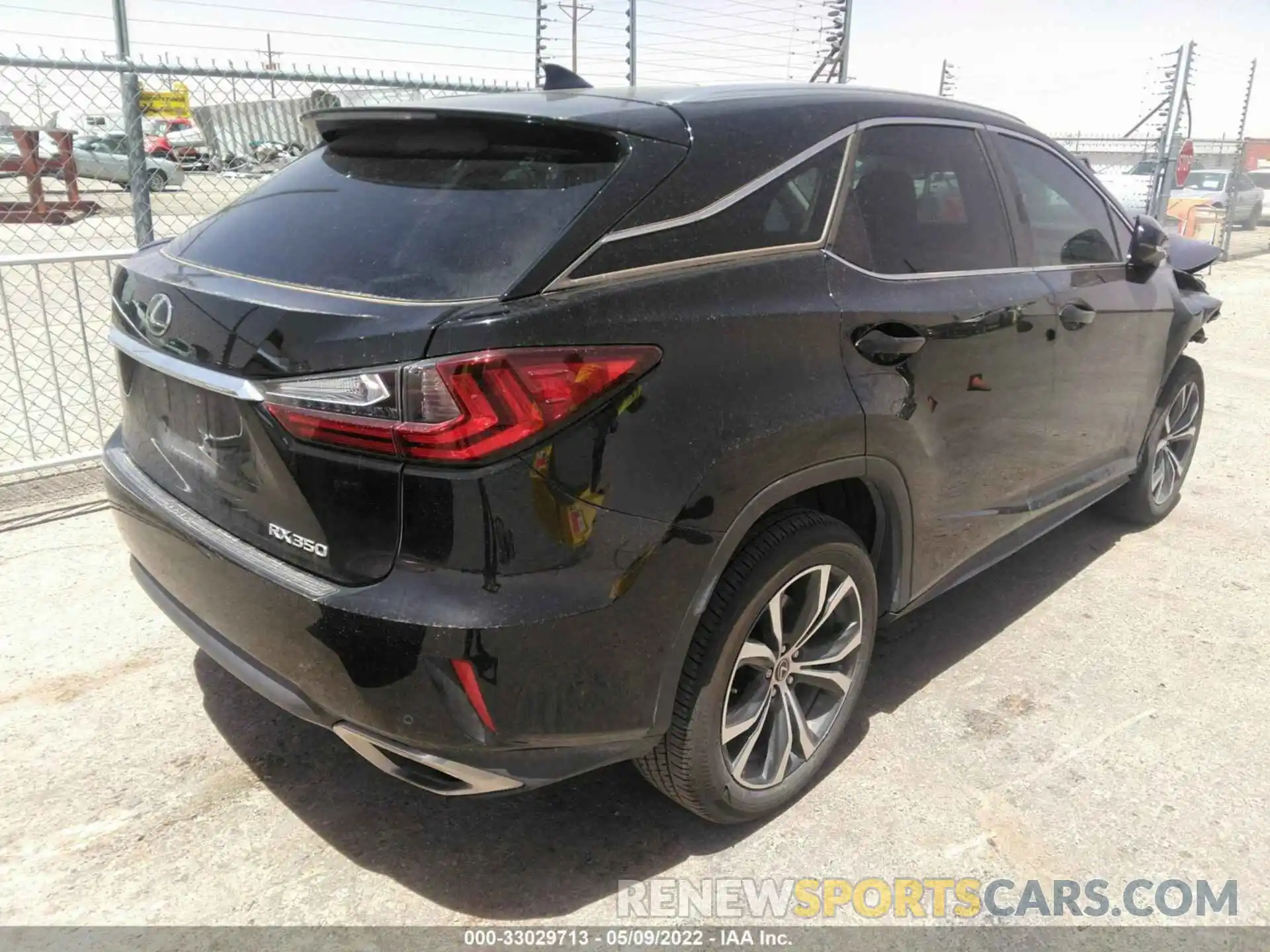 4 Photograph of a damaged car 2T2ZZMCA3KC122347 LEXUS RX 2019