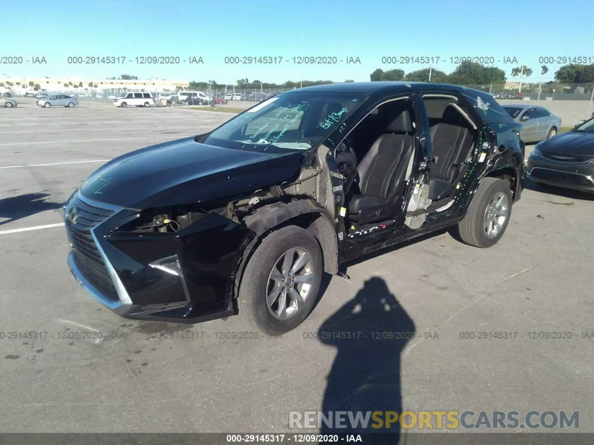 2 Photograph of a damaged car 2T2ZZMCA3KC122476 LEXUS RX 2019