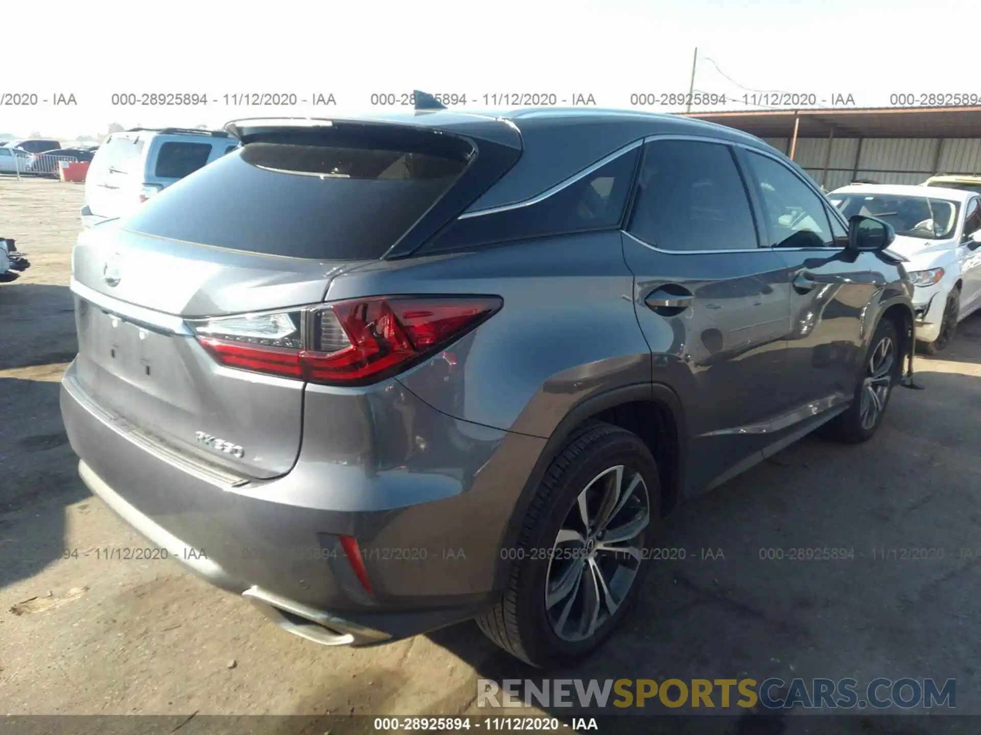 4 Photograph of a damaged car 2T2ZZMCA3KC129413 LEXUS RX 2019