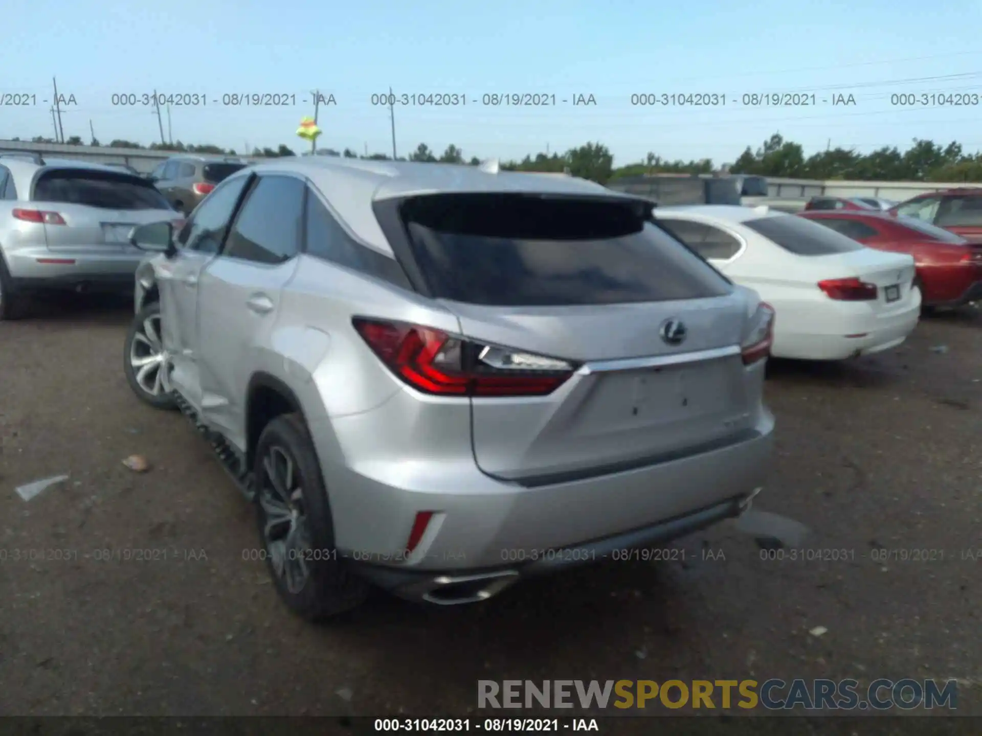 3 Фотография поврежденного автомобиля 2T2ZZMCA3KC133249 LEXUS RX 2019