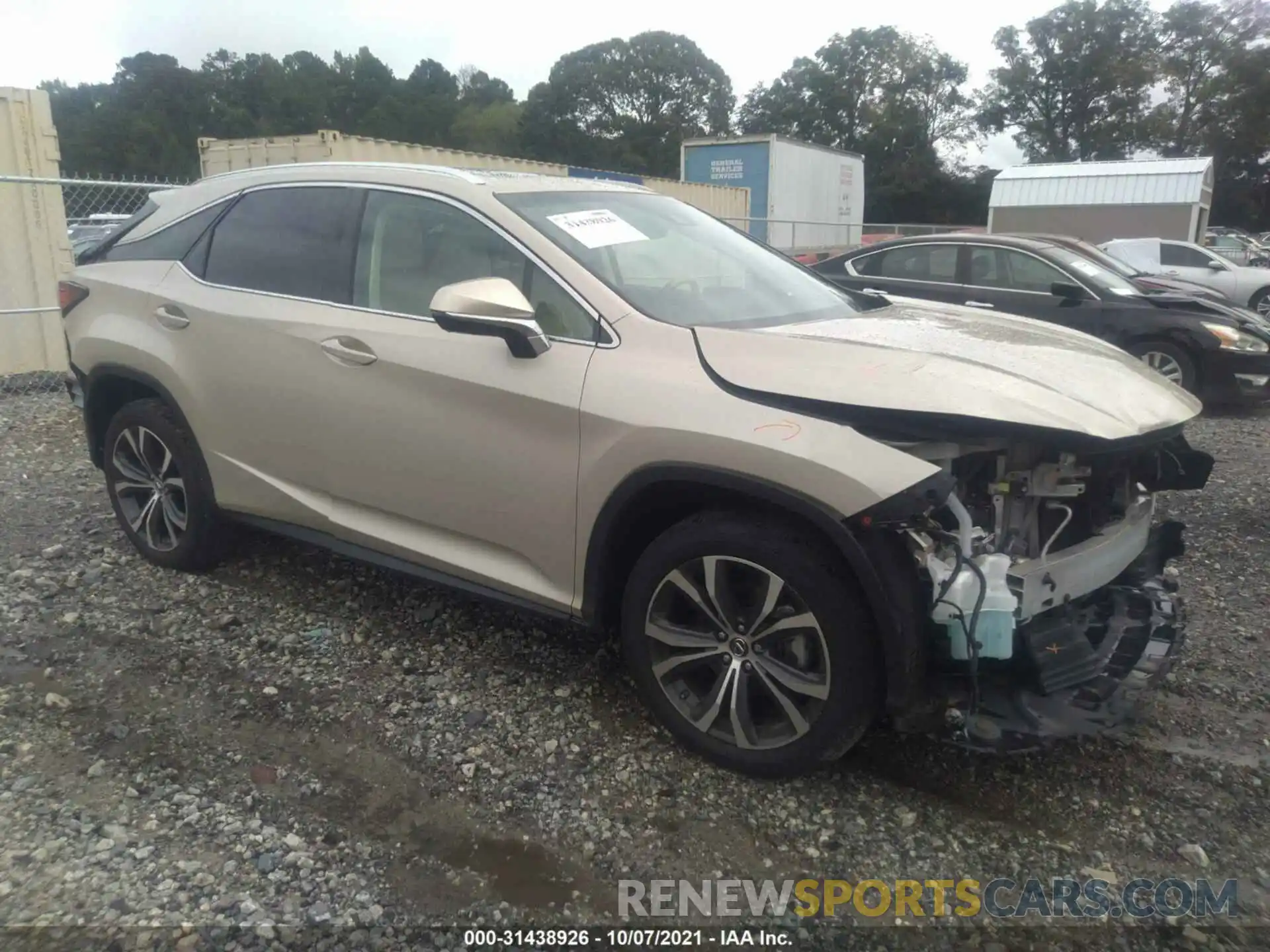 1 Photograph of a damaged car 2T2ZZMCA3KC133929 LEXUS RX 2019