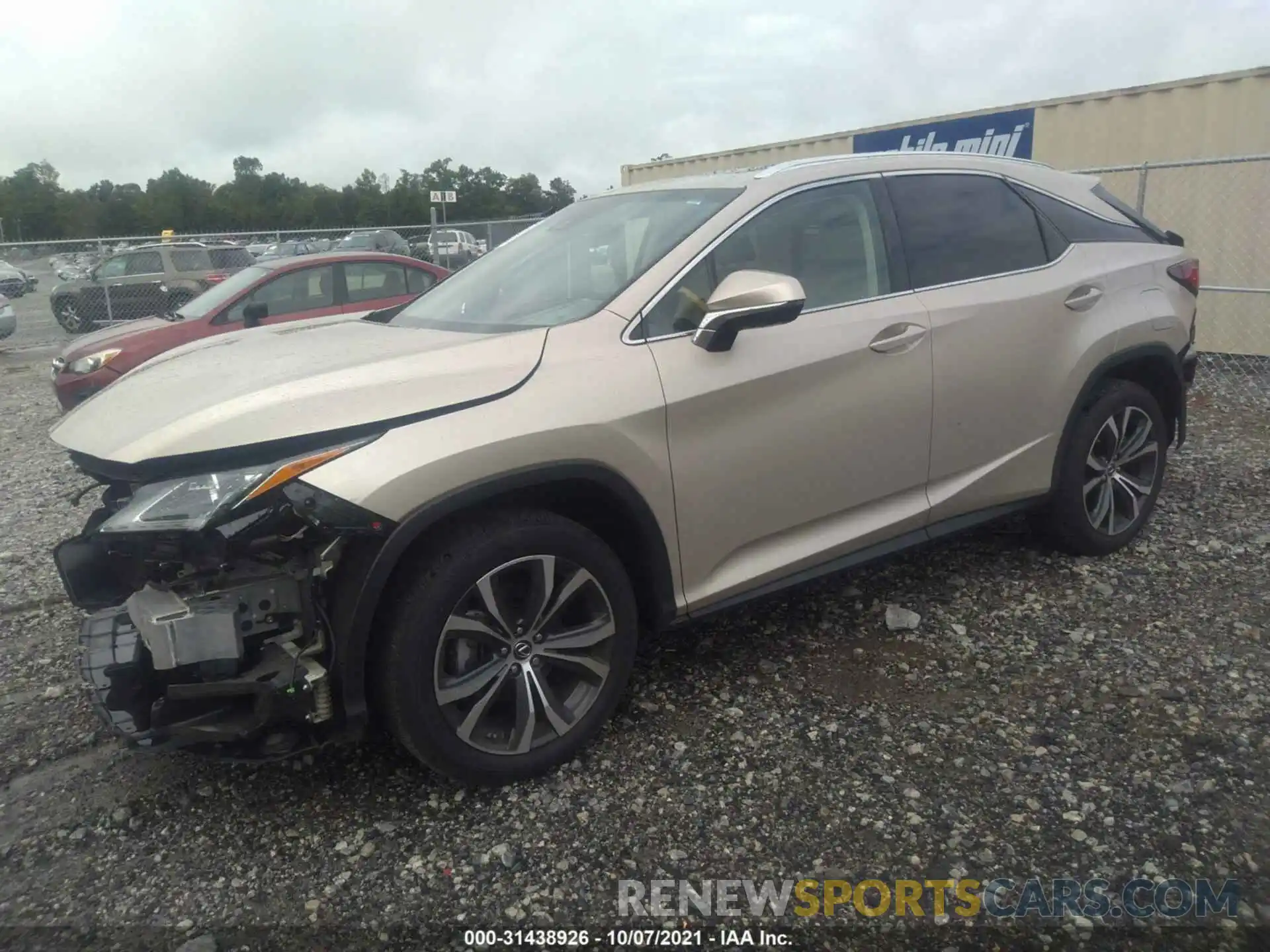 2 Photograph of a damaged car 2T2ZZMCA3KC133929 LEXUS RX 2019