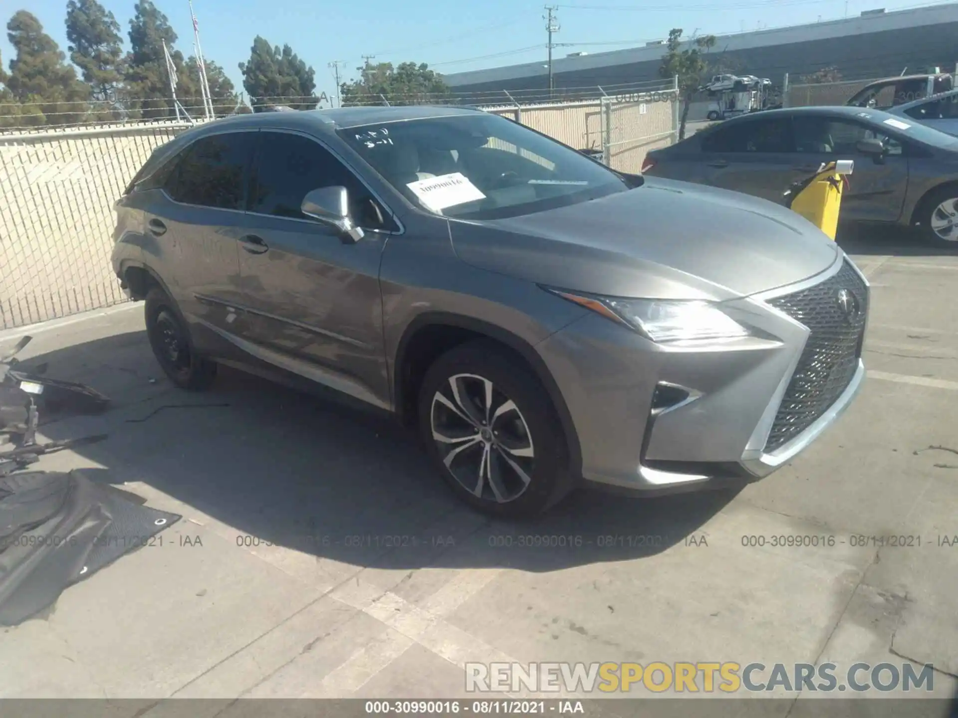 1 Photograph of a damaged car 2T2ZZMCA3KC142873 LEXUS RX 2019