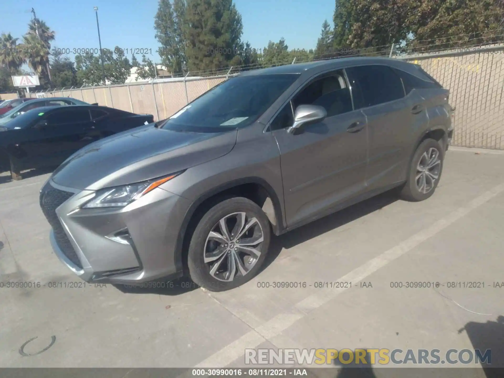 2 Photograph of a damaged car 2T2ZZMCA3KC142873 LEXUS RX 2019