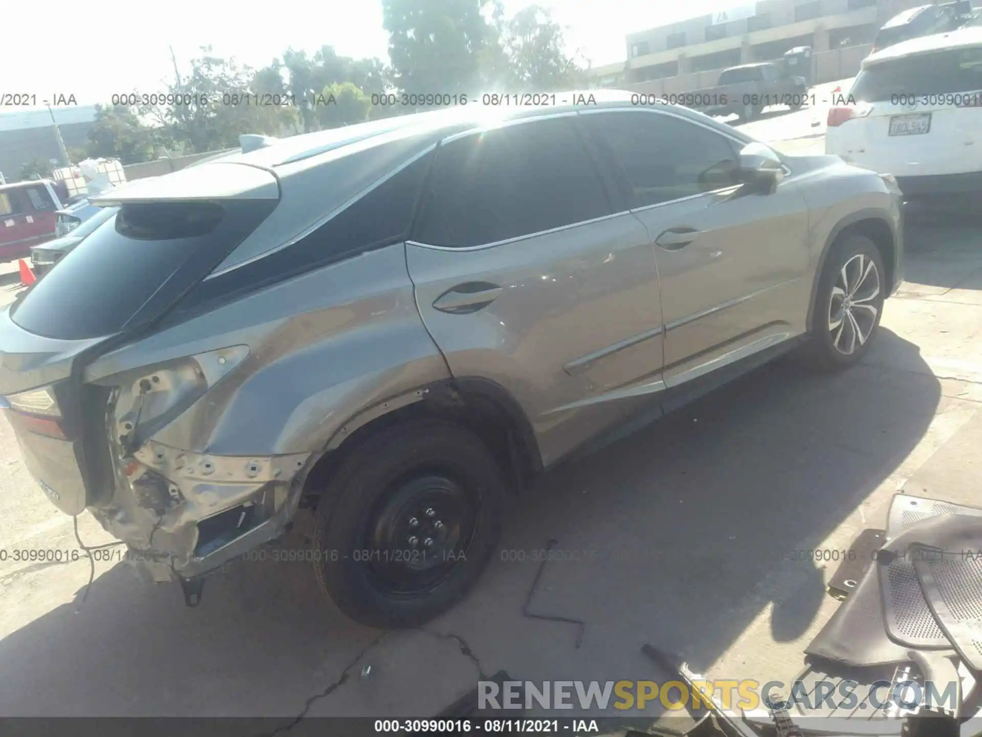 4 Photograph of a damaged car 2T2ZZMCA3KC142873 LEXUS RX 2019