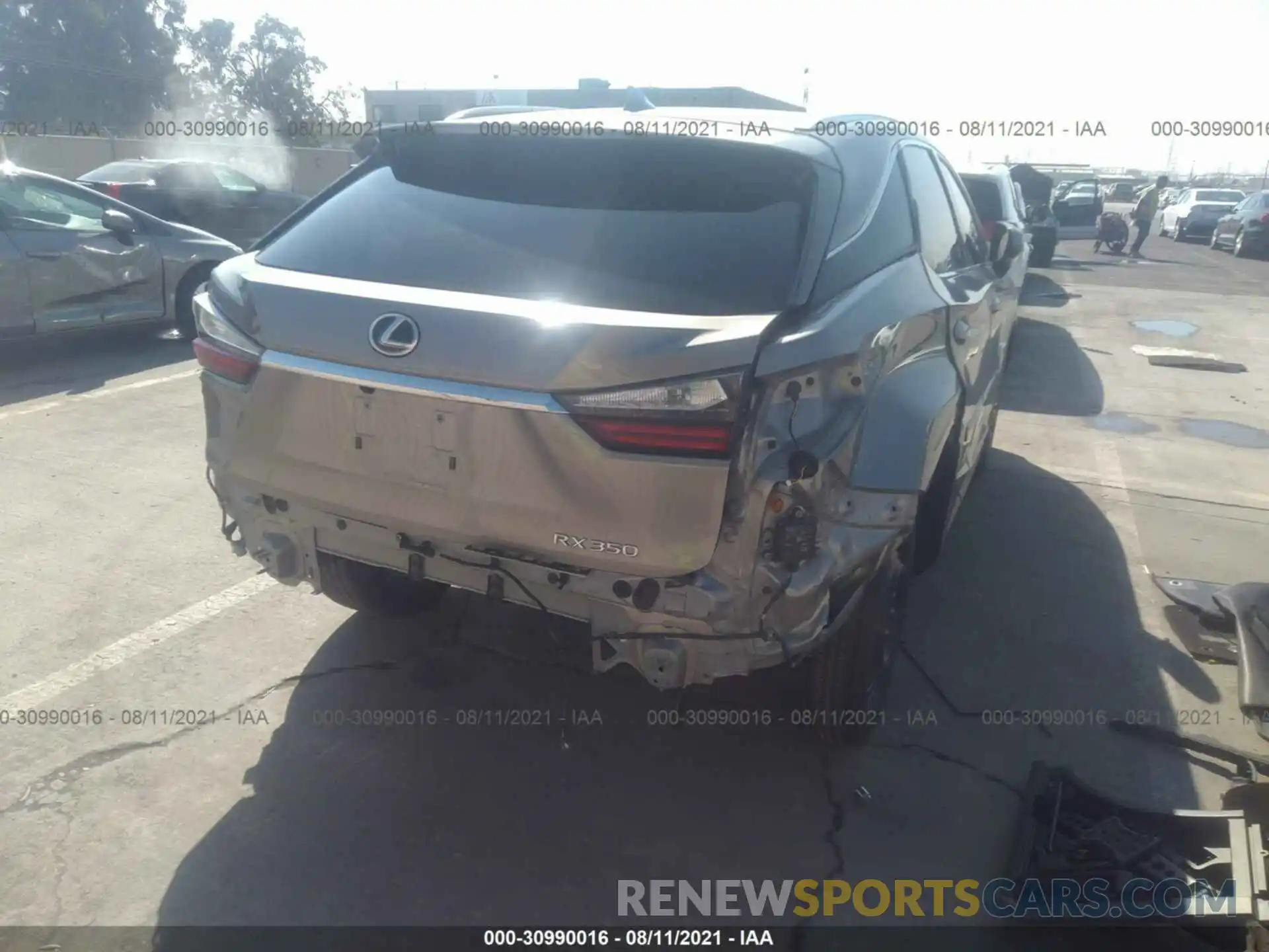 6 Photograph of a damaged car 2T2ZZMCA3KC142873 LEXUS RX 2019