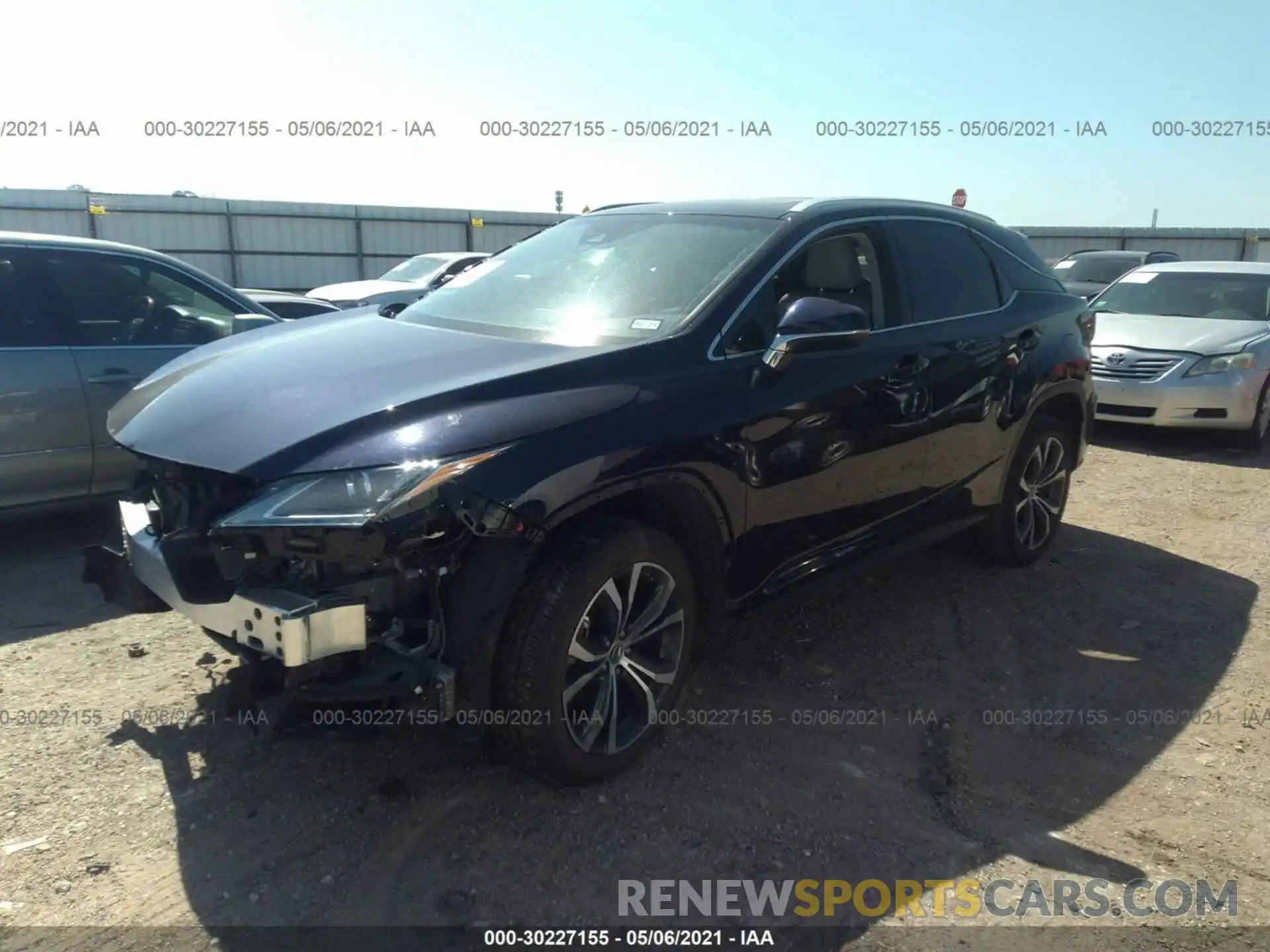 2 Photograph of a damaged car 2T2ZZMCA3KC143182 LEXUS RX 2019