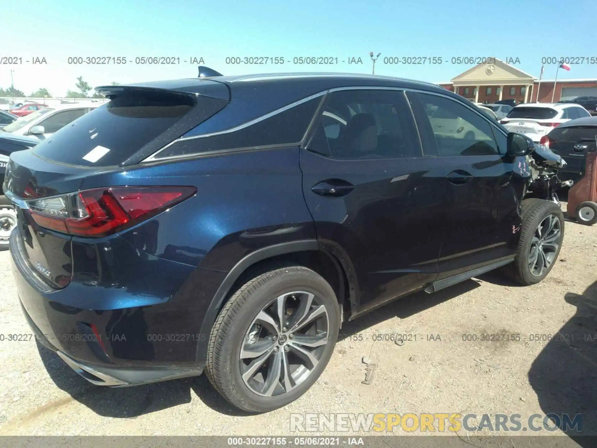 4 Photograph of a damaged car 2T2ZZMCA3KC143182 LEXUS RX 2019