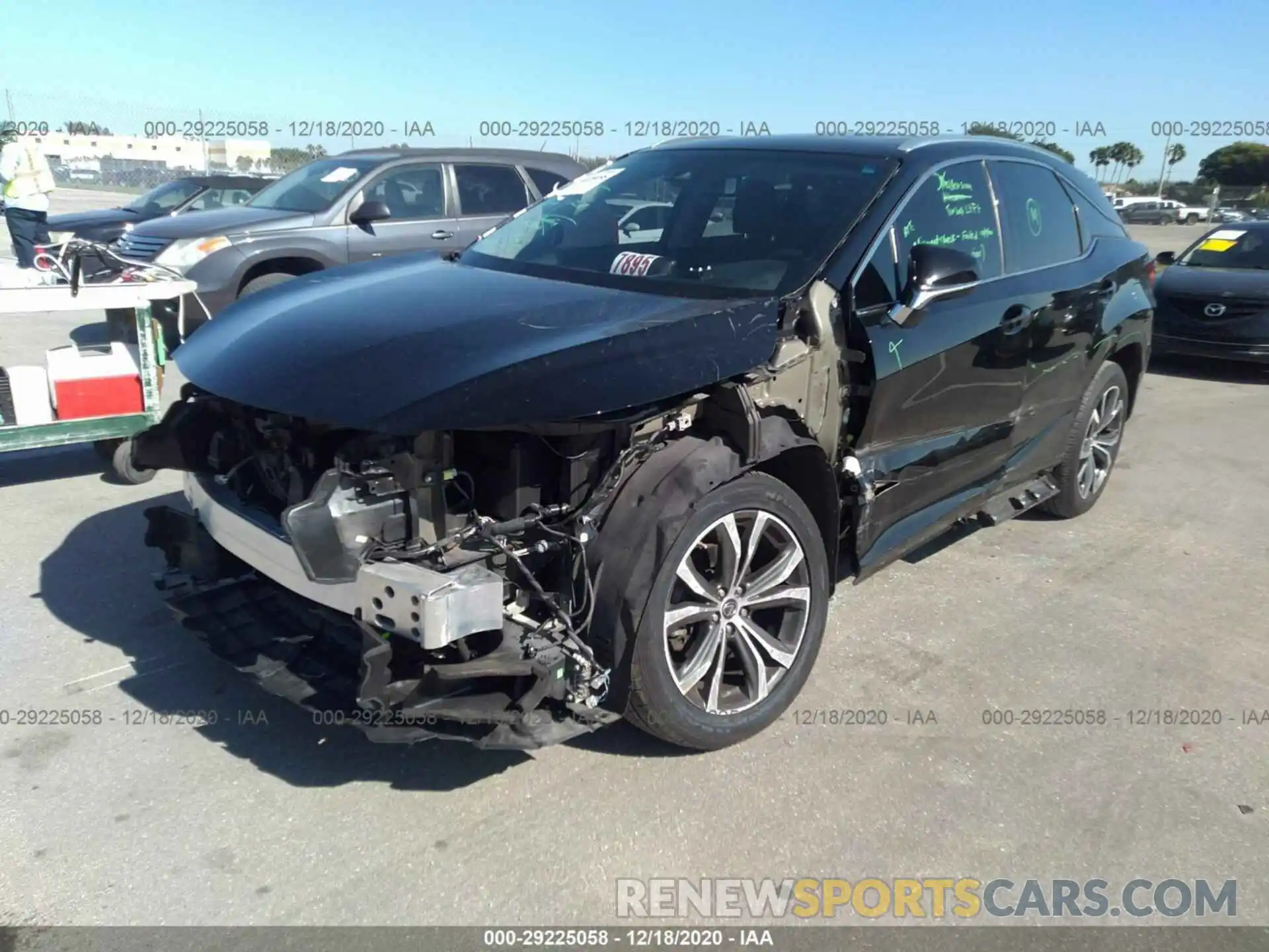 2 Photograph of a damaged car 2T2ZZMCA3KC145823 LEXUS RX 2019