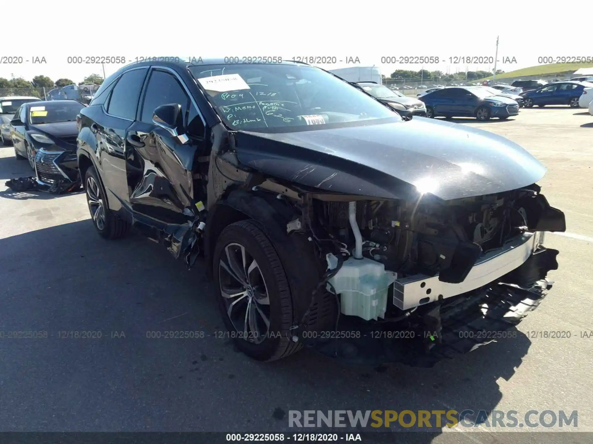 6 Photograph of a damaged car 2T2ZZMCA3KC145823 LEXUS RX 2019