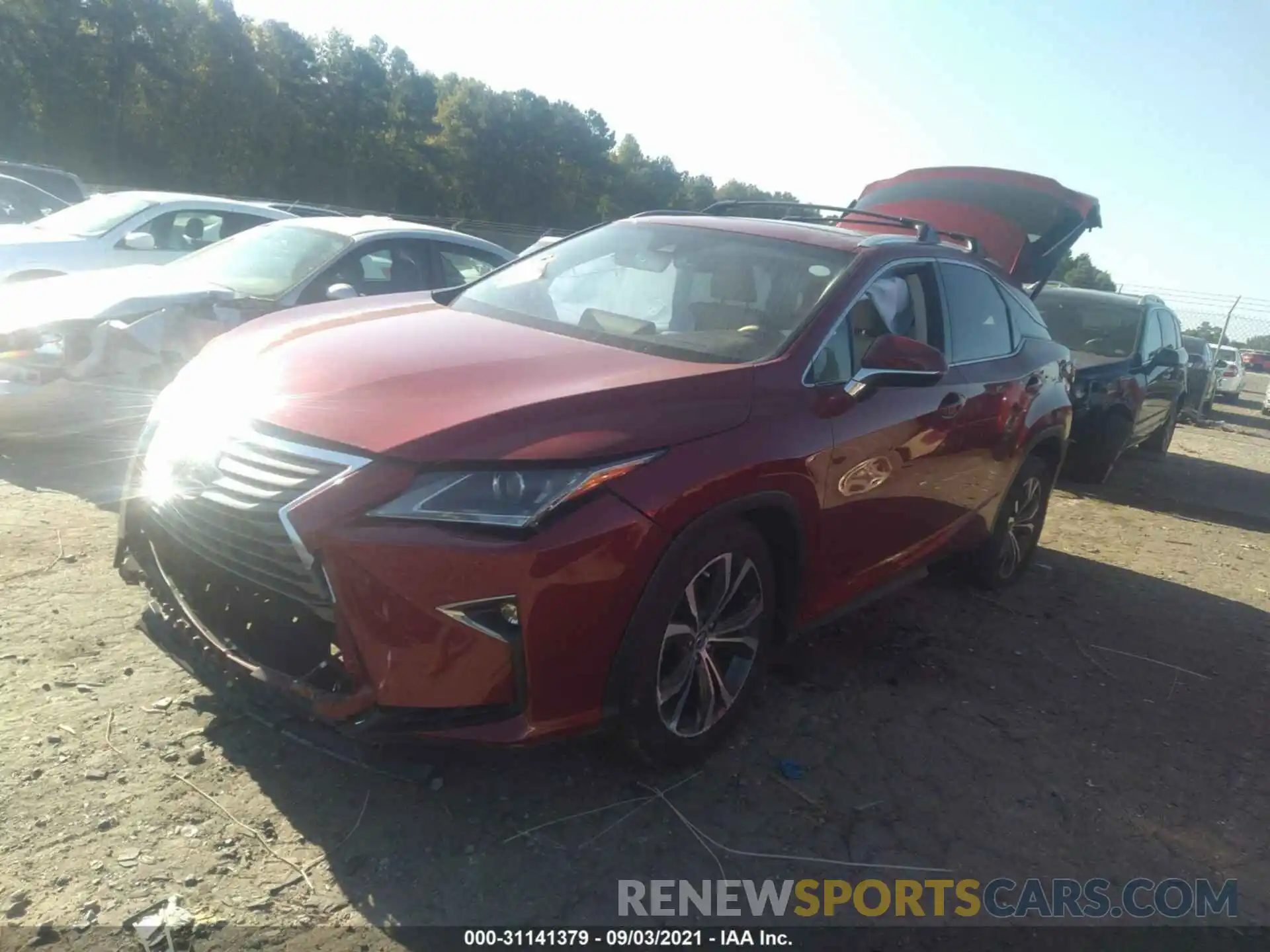 2 Photograph of a damaged car 2T2ZZMCA3KC147880 LEXUS RX 2019