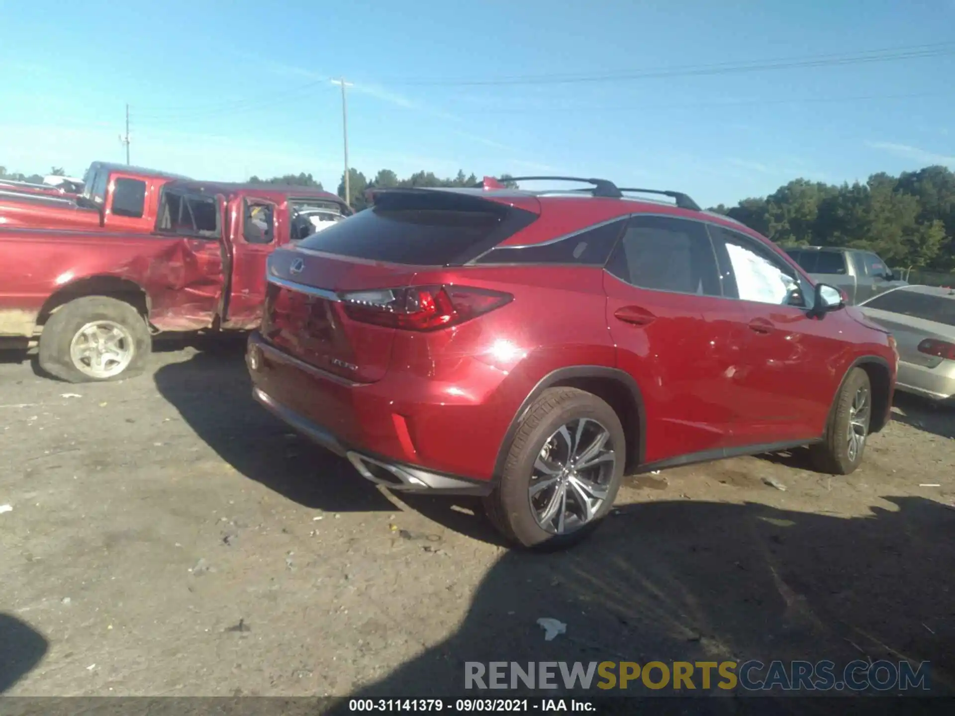 4 Photograph of a damaged car 2T2ZZMCA3KC147880 LEXUS RX 2019