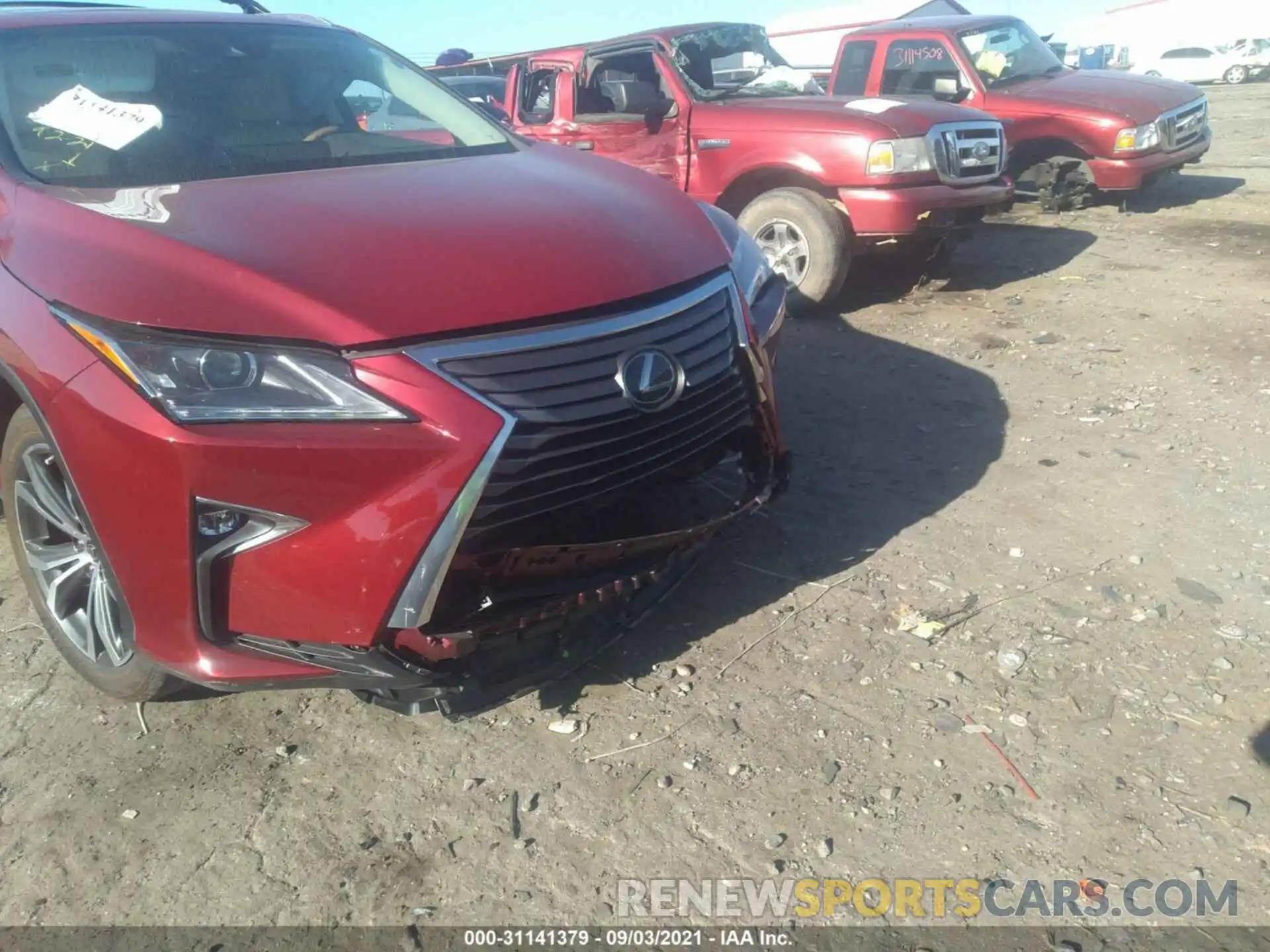 6 Photograph of a damaged car 2T2ZZMCA3KC147880 LEXUS RX 2019