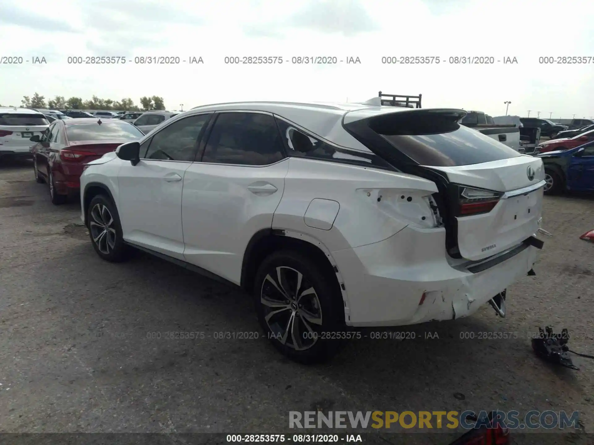 3 Photograph of a damaged car 2T2ZZMCA3KC148074 LEXUS RX 2019