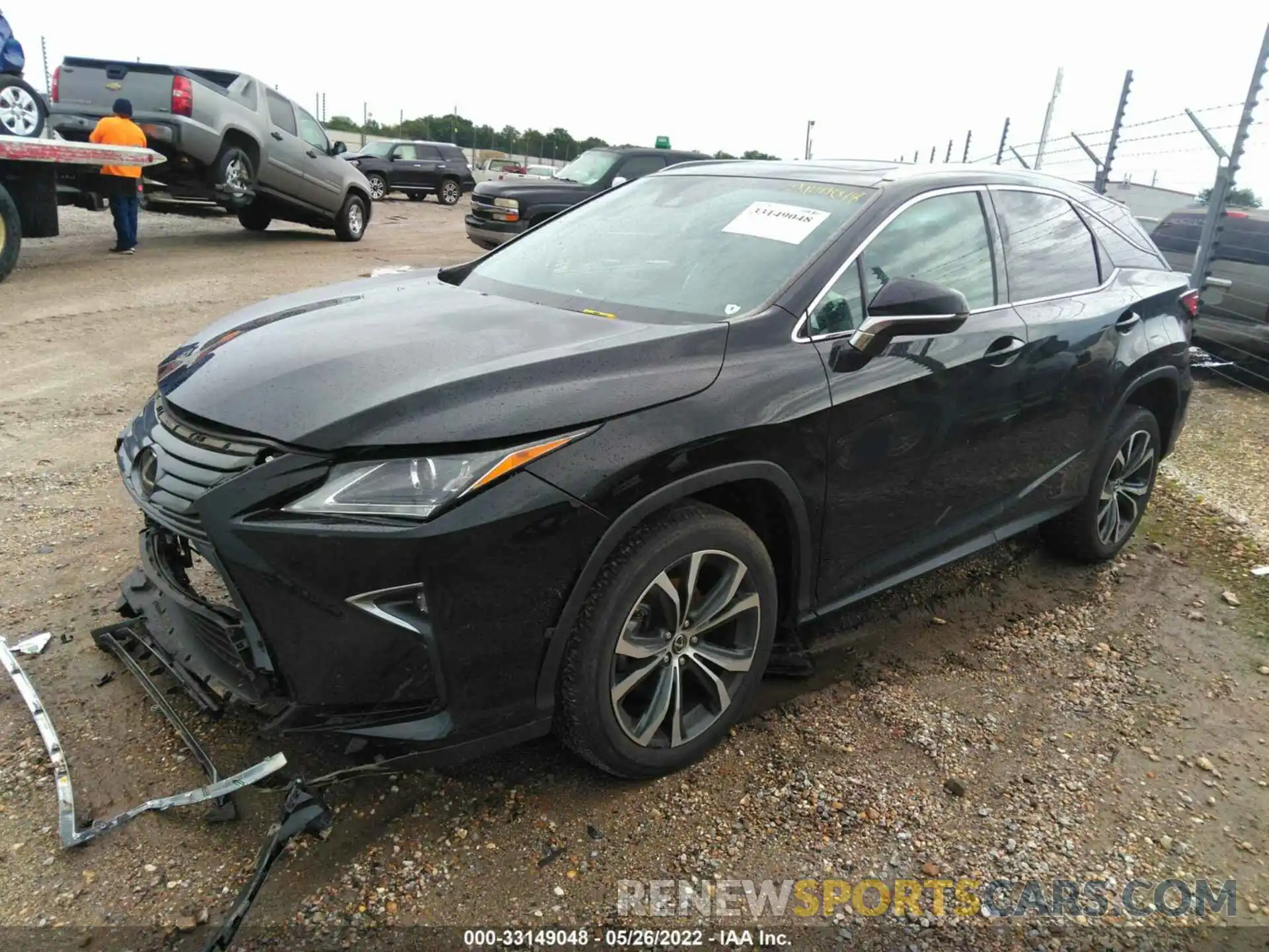 2 Photograph of a damaged car 2T2ZZMCA4KC119893 LEXUS RX 2019