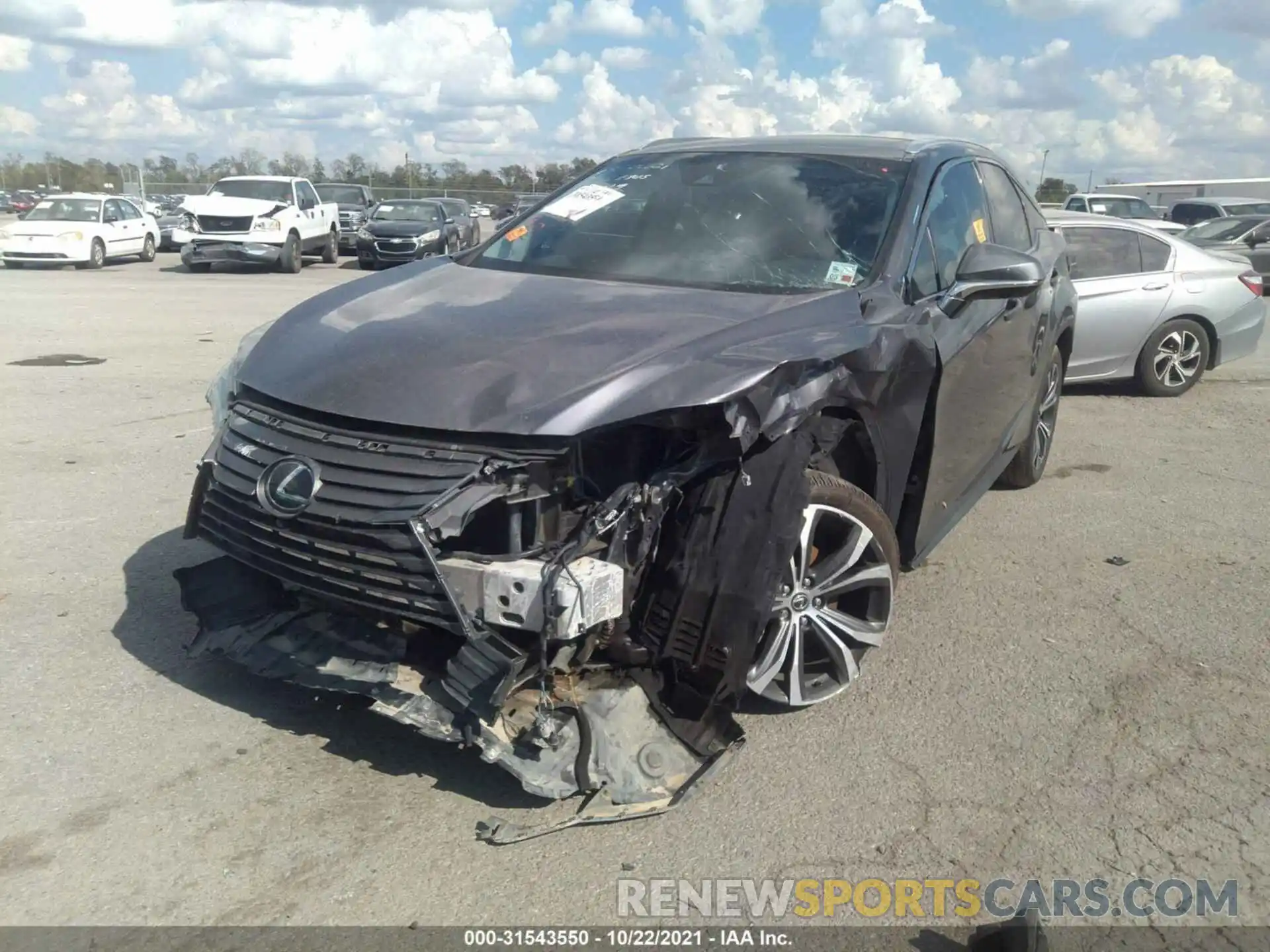 2 Photograph of a damaged car 2T2ZZMCA4KC120798 LEXUS RX 2019