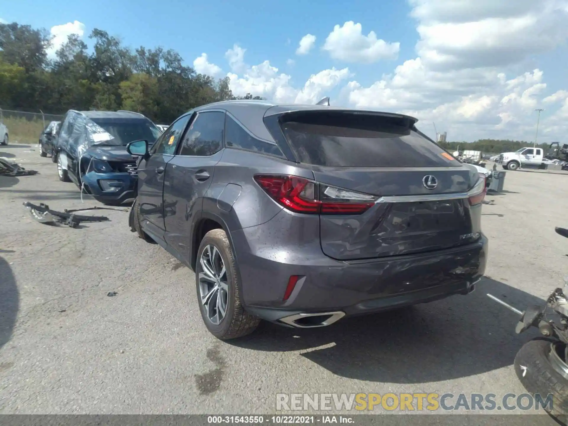 3 Photograph of a damaged car 2T2ZZMCA4KC120798 LEXUS RX 2019