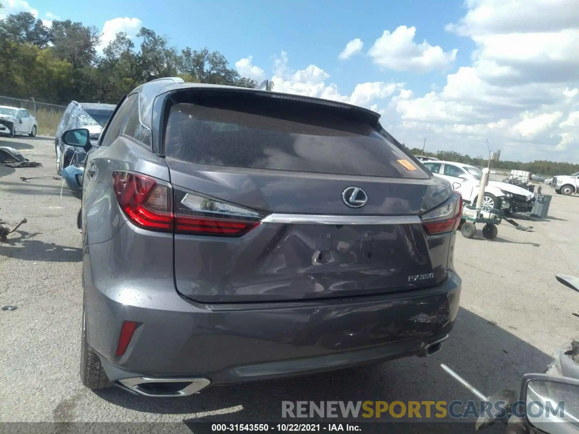 8 Photograph of a damaged car 2T2ZZMCA4KC120798 LEXUS RX 2019