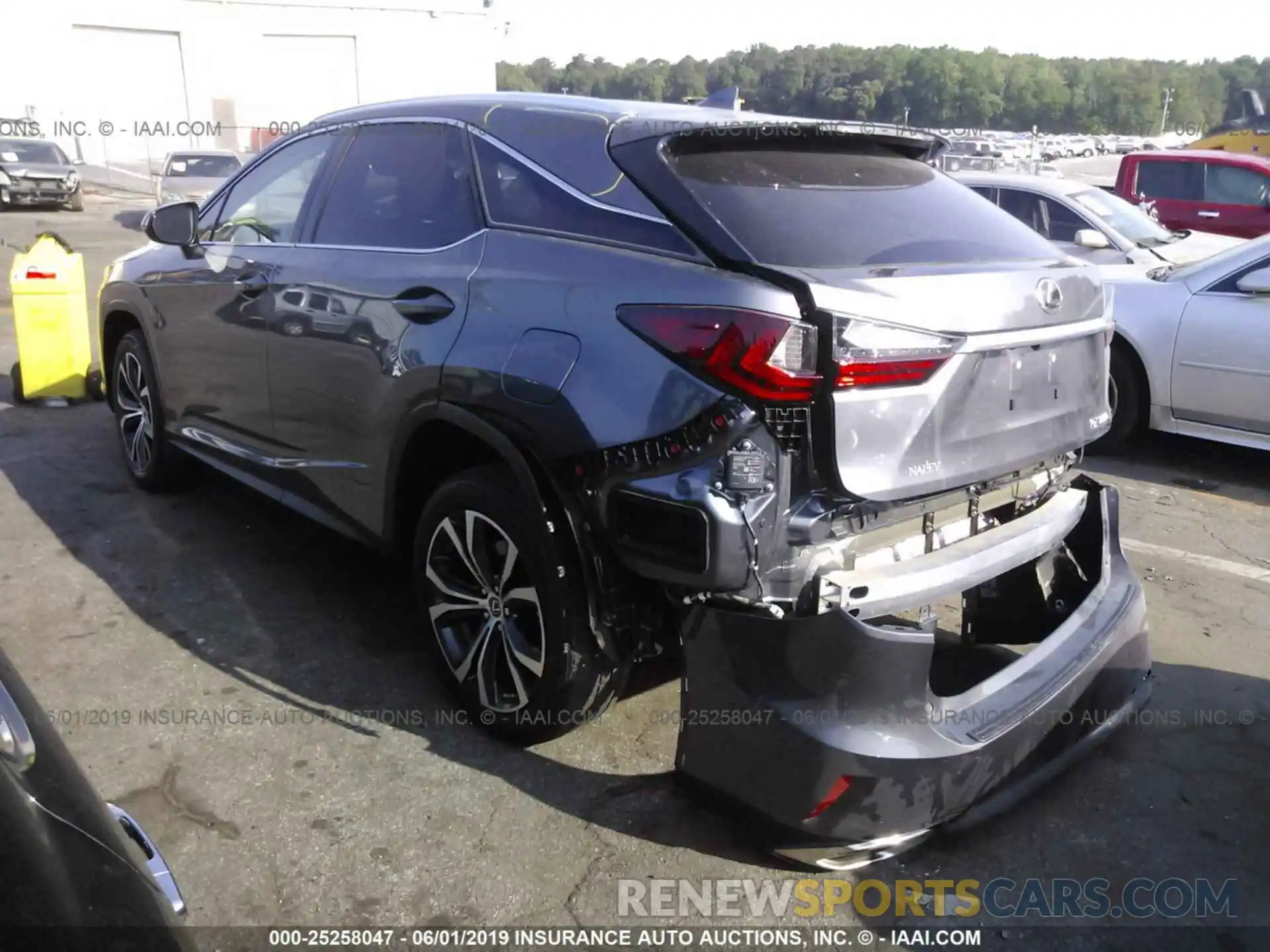 3 Фотография поврежденного автомобиля 2T2ZZMCA4KC121353 LEXUS RX 2019