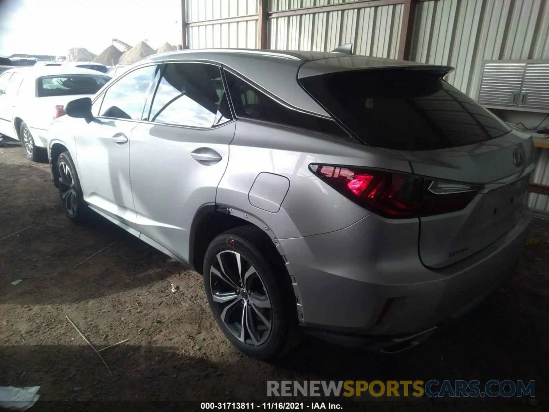 3 Photograph of a damaged car 2T2ZZMCA4KC122311 LEXUS RX 2019