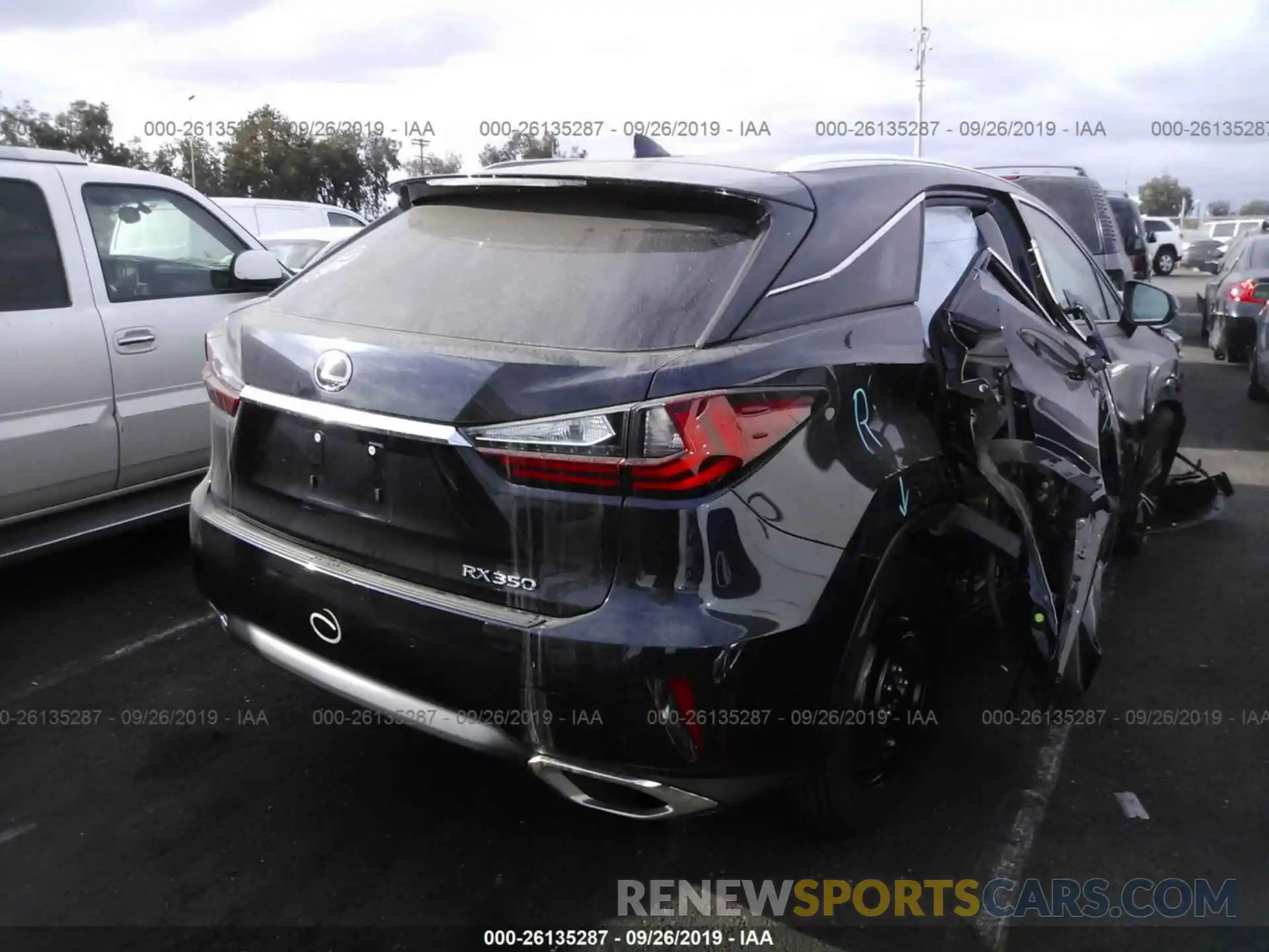 4 Photograph of a damaged car 2T2ZZMCA4KC123992 LEXUS RX 2019