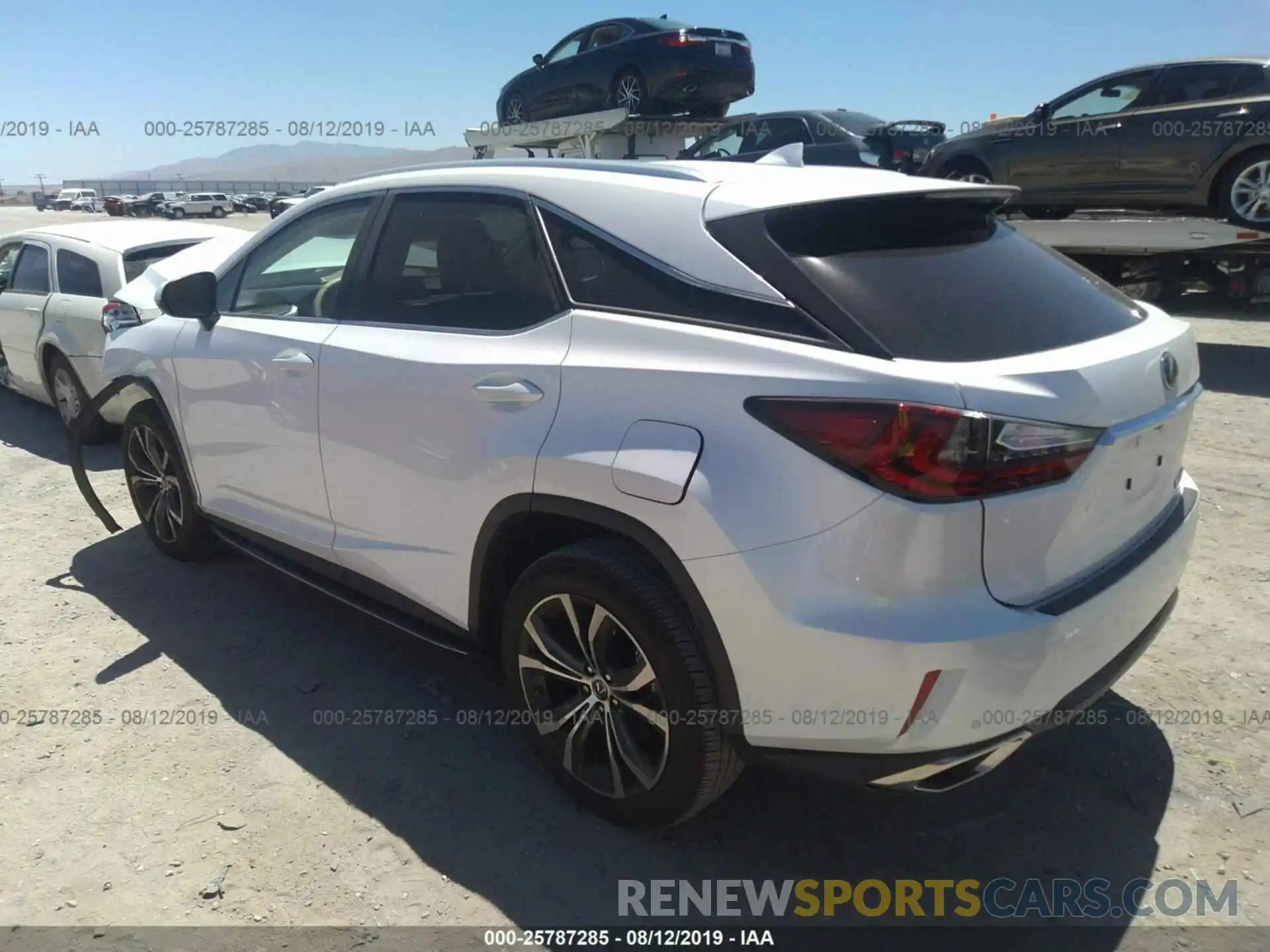 3 Photograph of a damaged car 2T2ZZMCA4KC125743 LEXUS RX 2019