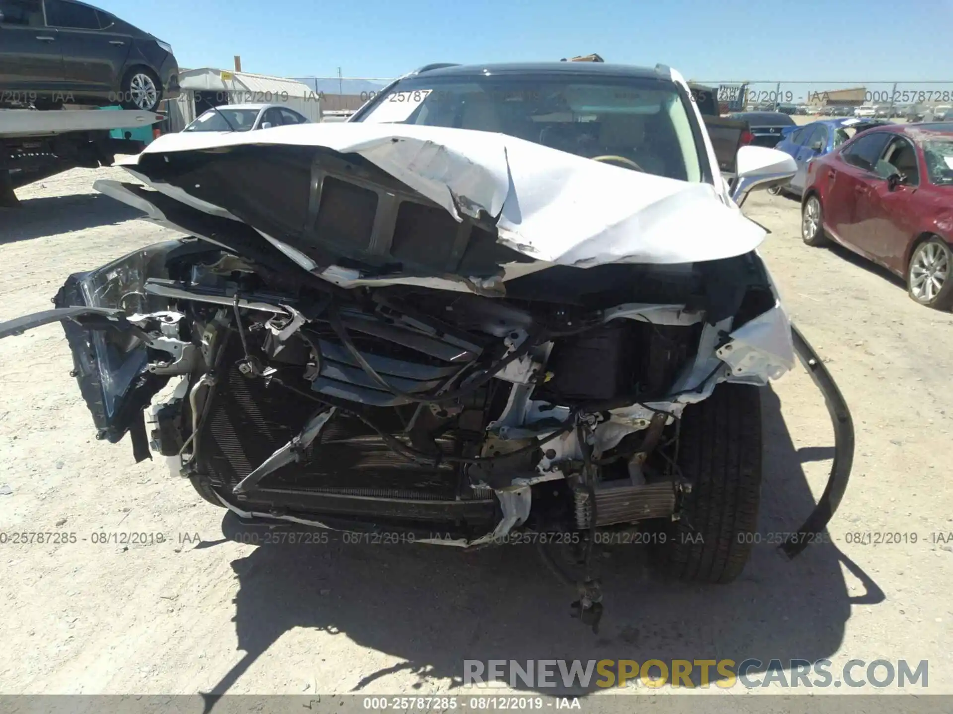 6 Photograph of a damaged car 2T2ZZMCA4KC125743 LEXUS RX 2019