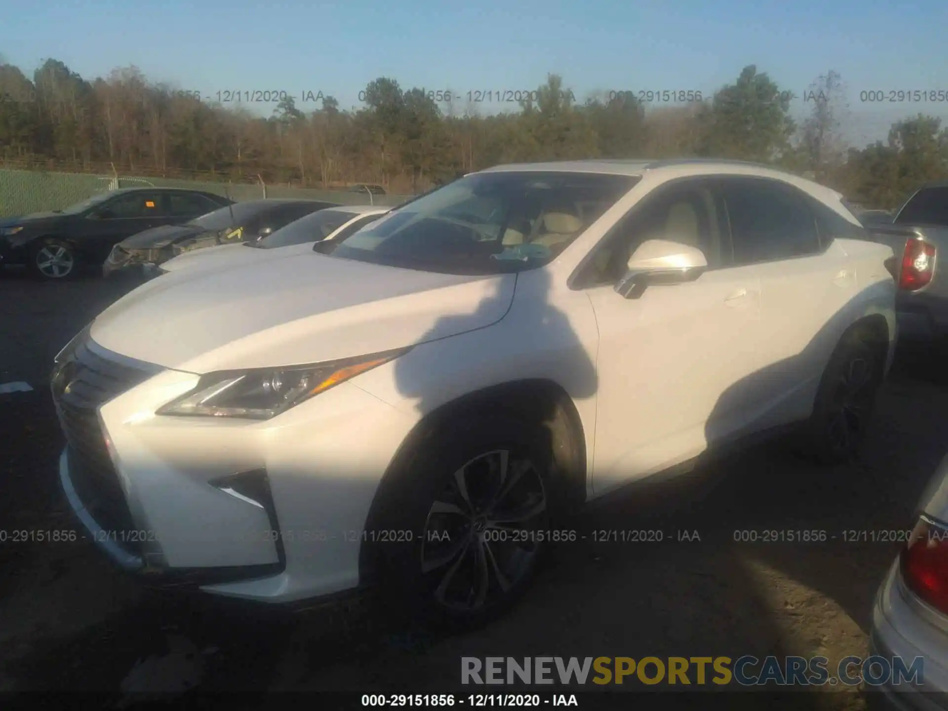 2 Photograph of a damaged car 2T2ZZMCA4KC127735 LEXUS RX 2019