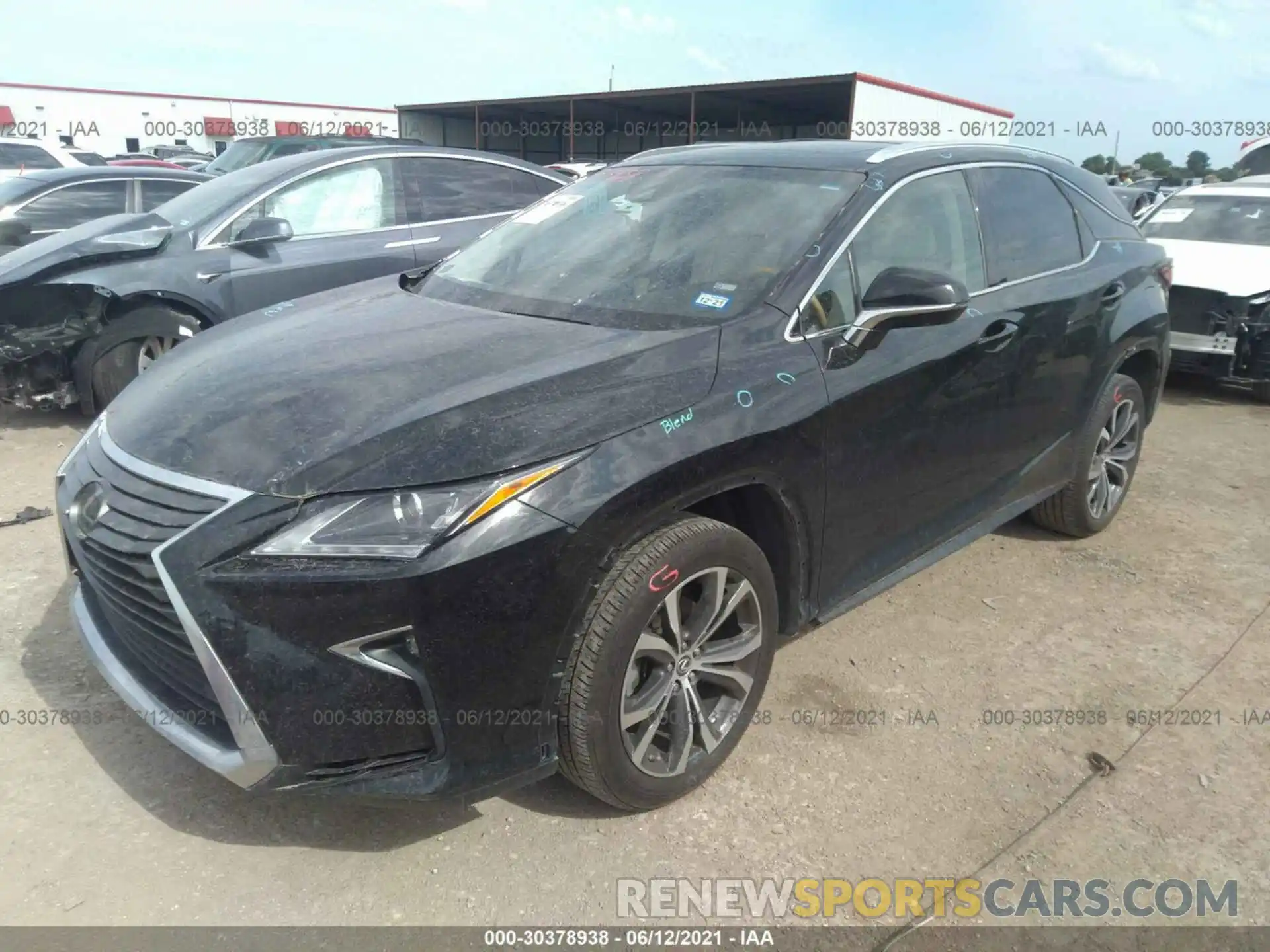 2 Фотография поврежденного автомобиля 2T2ZZMCA4KC130876 LEXUS RX 2019