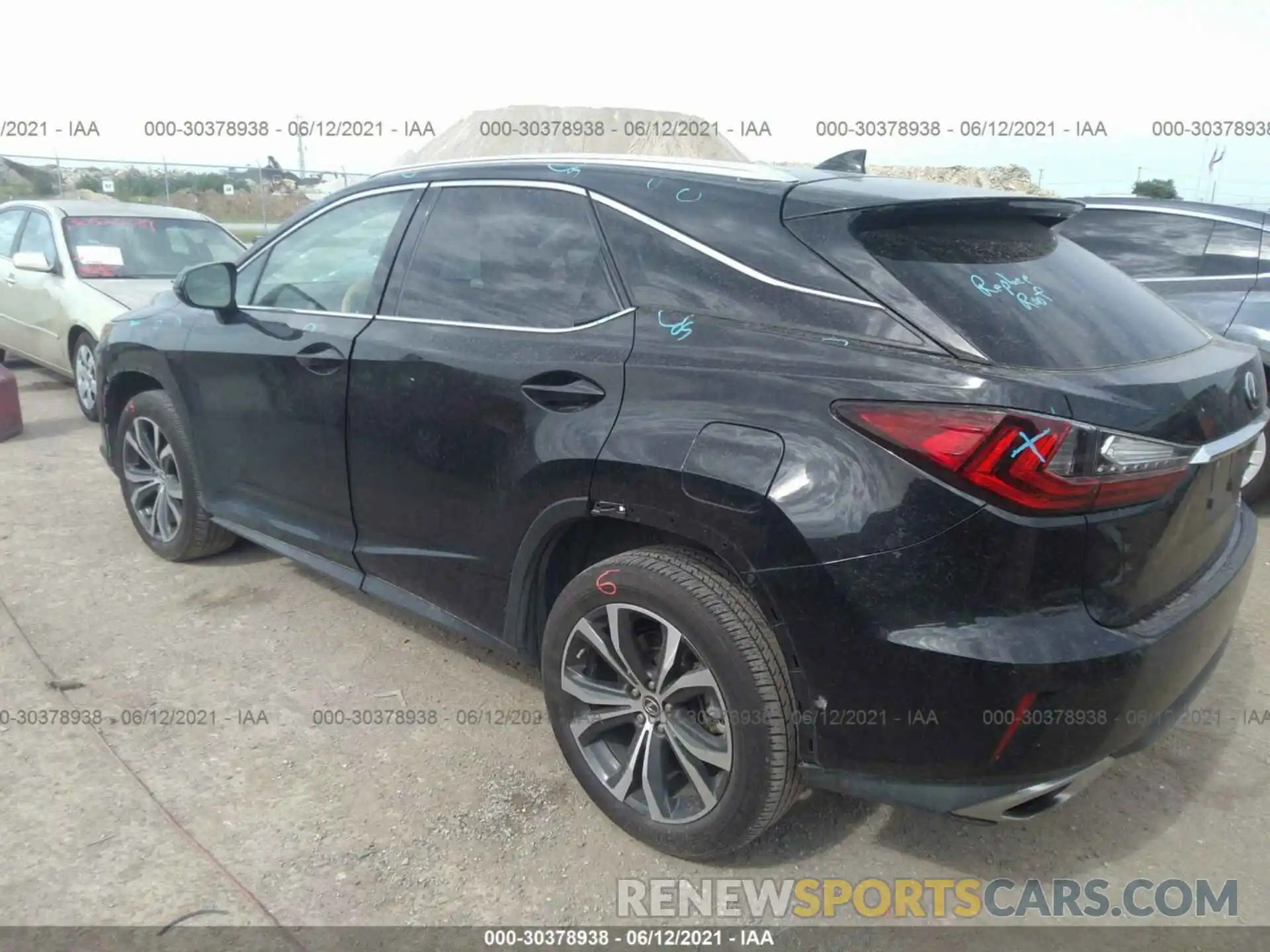 3 Фотография поврежденного автомобиля 2T2ZZMCA4KC130876 LEXUS RX 2019