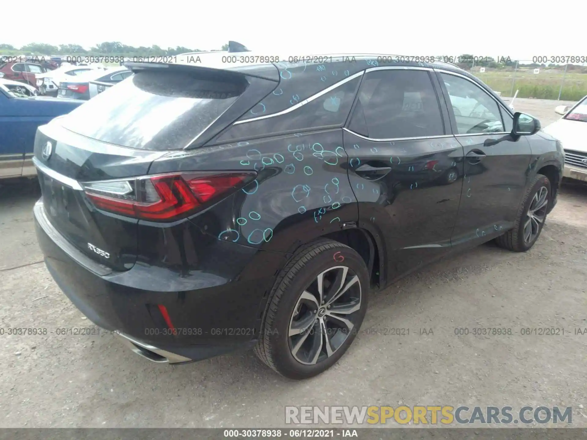 4 Photograph of a damaged car 2T2ZZMCA4KC130876 LEXUS RX 2019