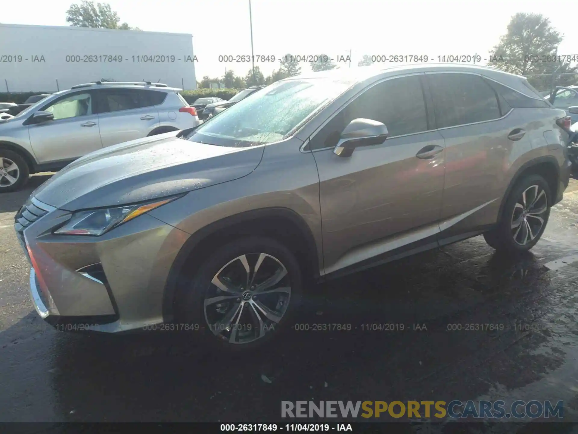 2 Photograph of a damaged car 2T2ZZMCA4KC130957 LEXUS RX 2019