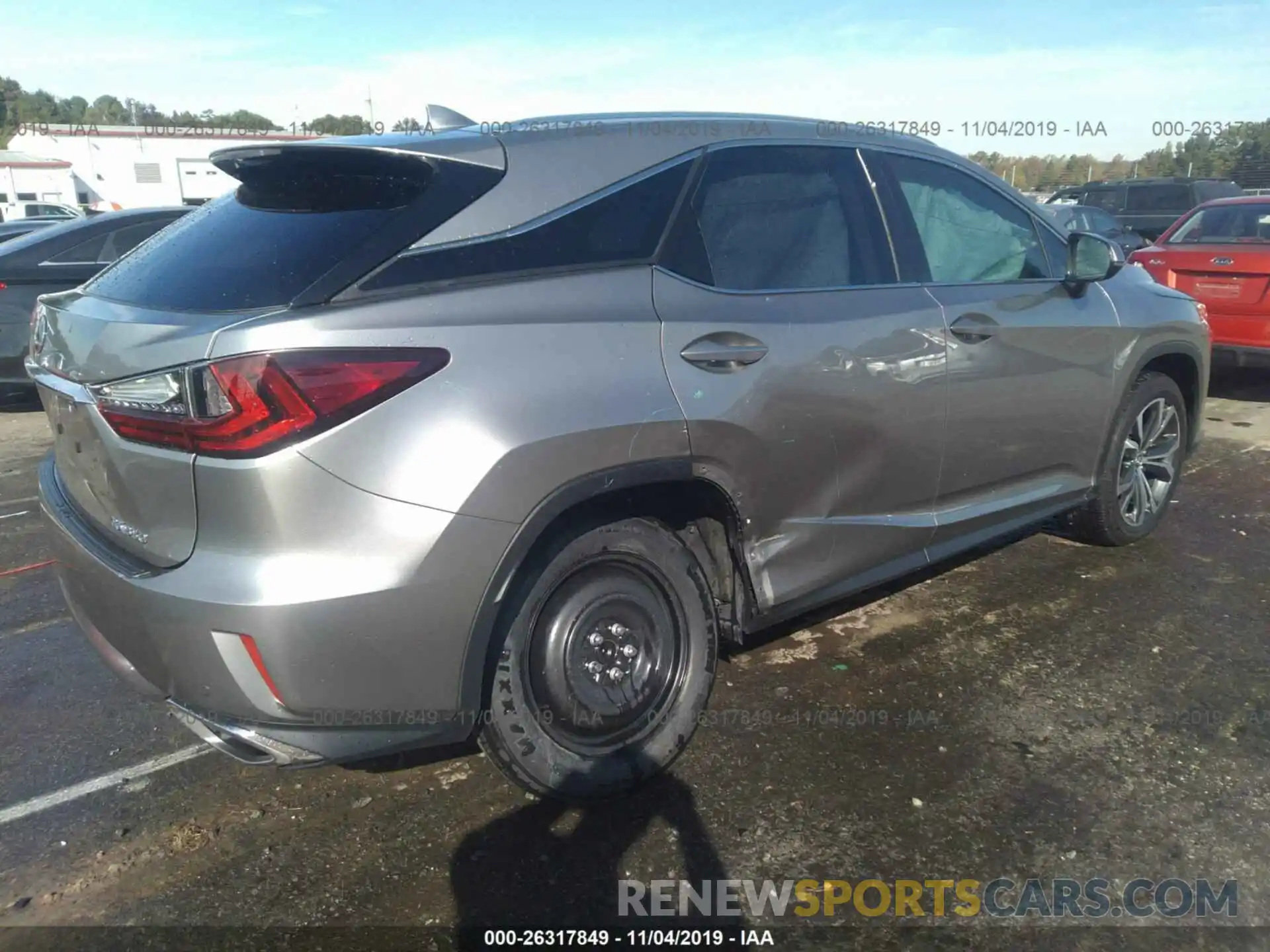 4 Photograph of a damaged car 2T2ZZMCA4KC130957 LEXUS RX 2019