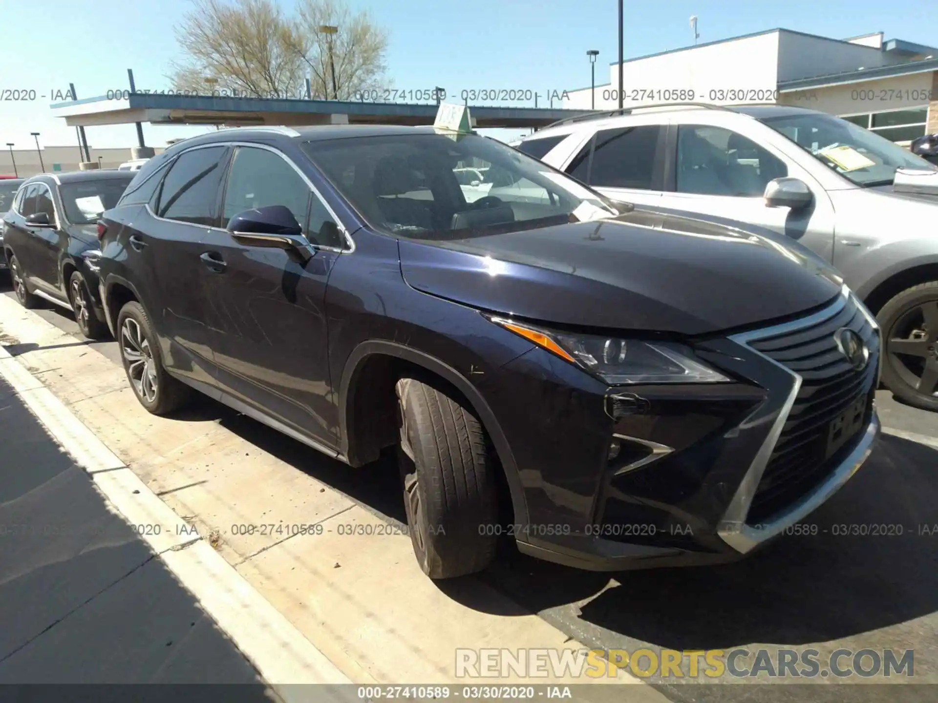 1 Photograph of a damaged car 2T2ZZMCA4KC133342 LEXUS RX 2019