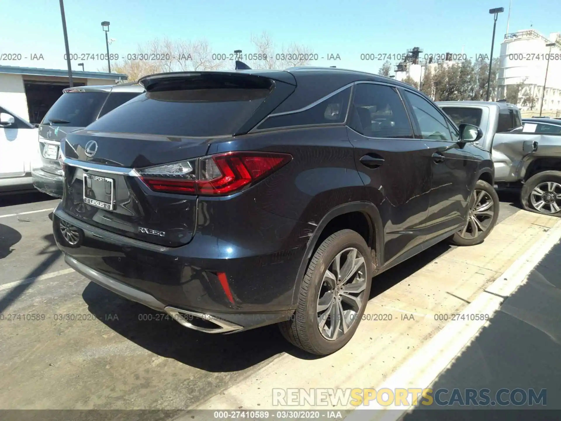 4 Photograph of a damaged car 2T2ZZMCA4KC133342 LEXUS RX 2019