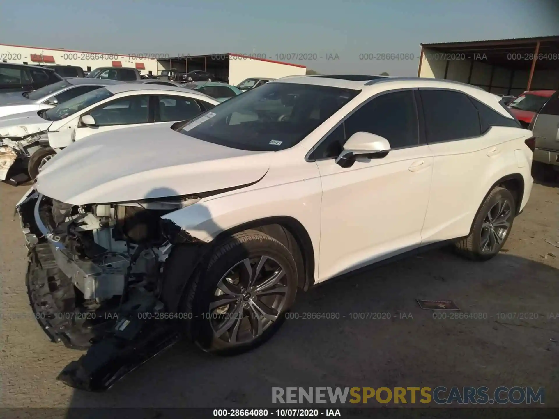 2 Photograph of a damaged car 2T2ZZMCA4KC133860 LEXUS RX 2019