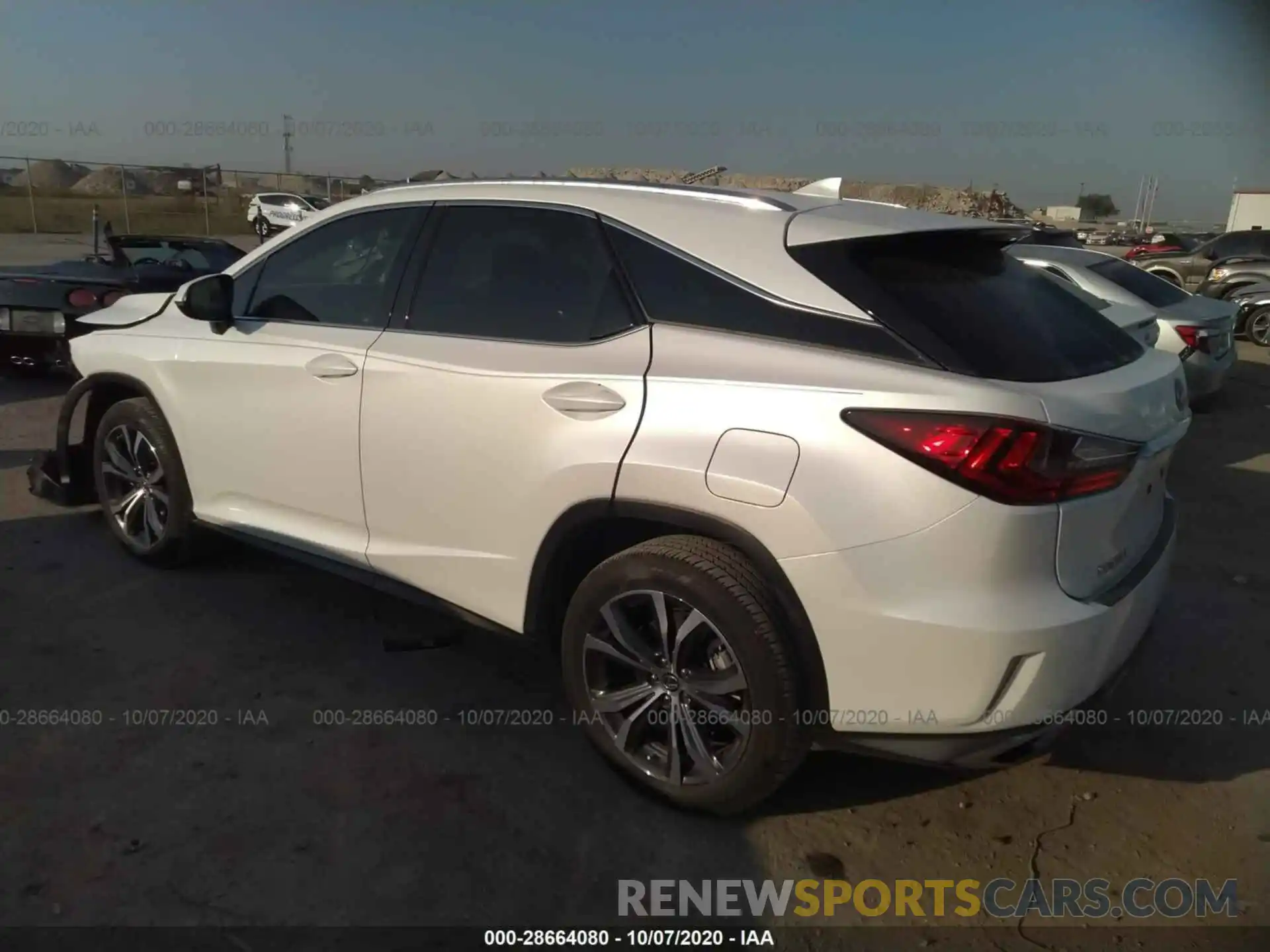 3 Photograph of a damaged car 2T2ZZMCA4KC133860 LEXUS RX 2019