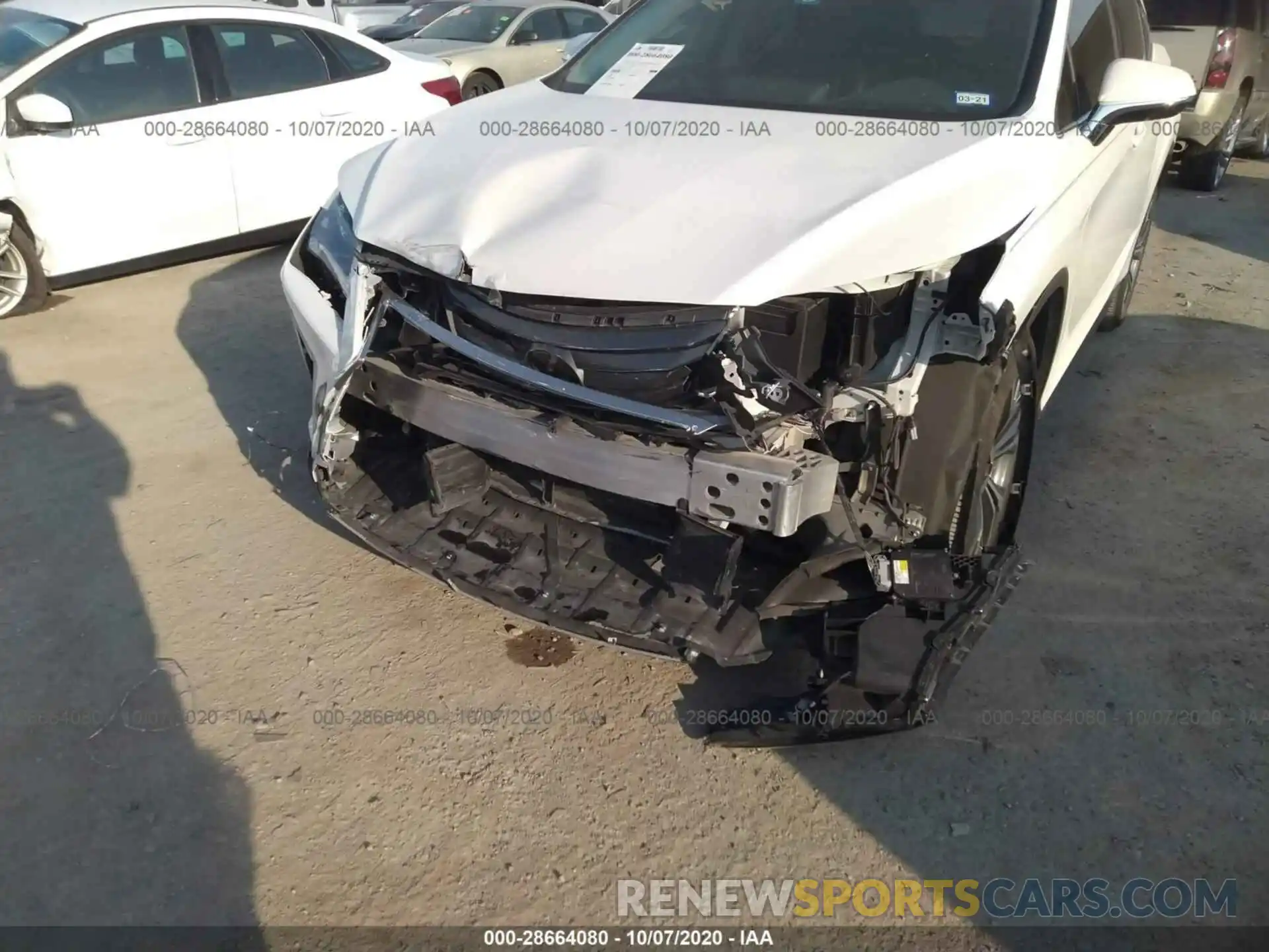 6 Photograph of a damaged car 2T2ZZMCA4KC133860 LEXUS RX 2019