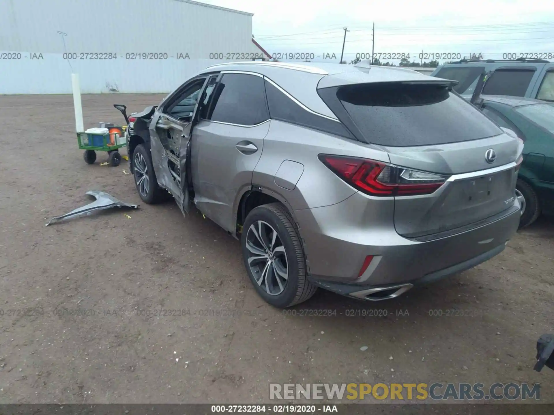 3 Photograph of a damaged car 2T2ZZMCA4KC134426 LEXUS RX 2019