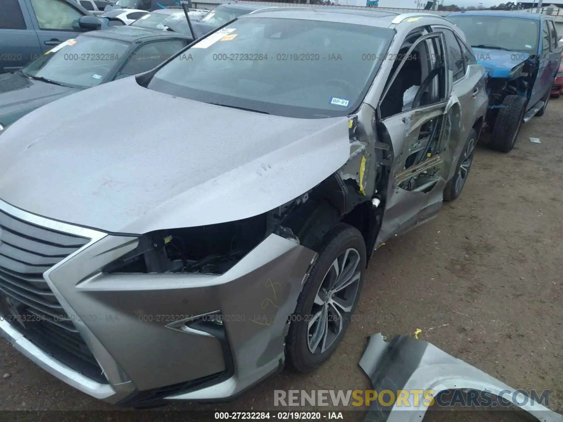 6 Фотография поврежденного автомобиля 2T2ZZMCA4KC134426 LEXUS RX 2019