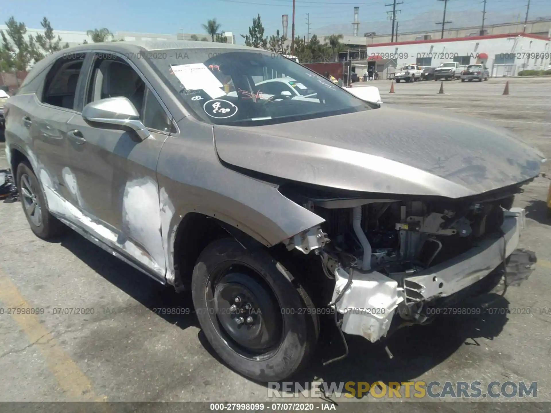 6 Photograph of a damaged car 2T2ZZMCA4KC135656 LEXUS RX 2019