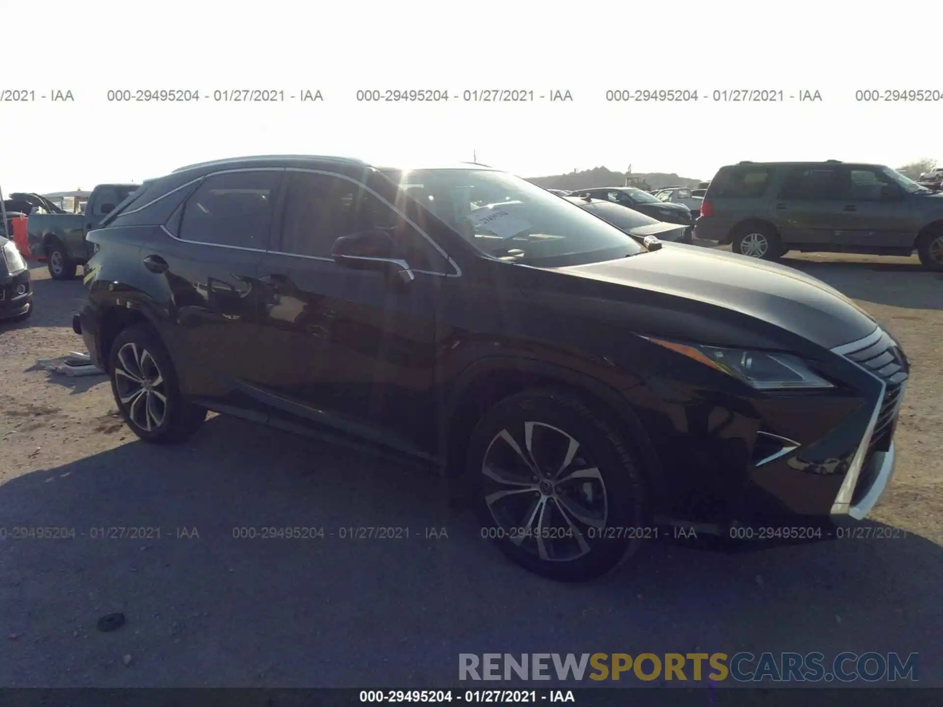 1 Photograph of a damaged car 2T2ZZMCA4KC142607 LEXUS RX 2019