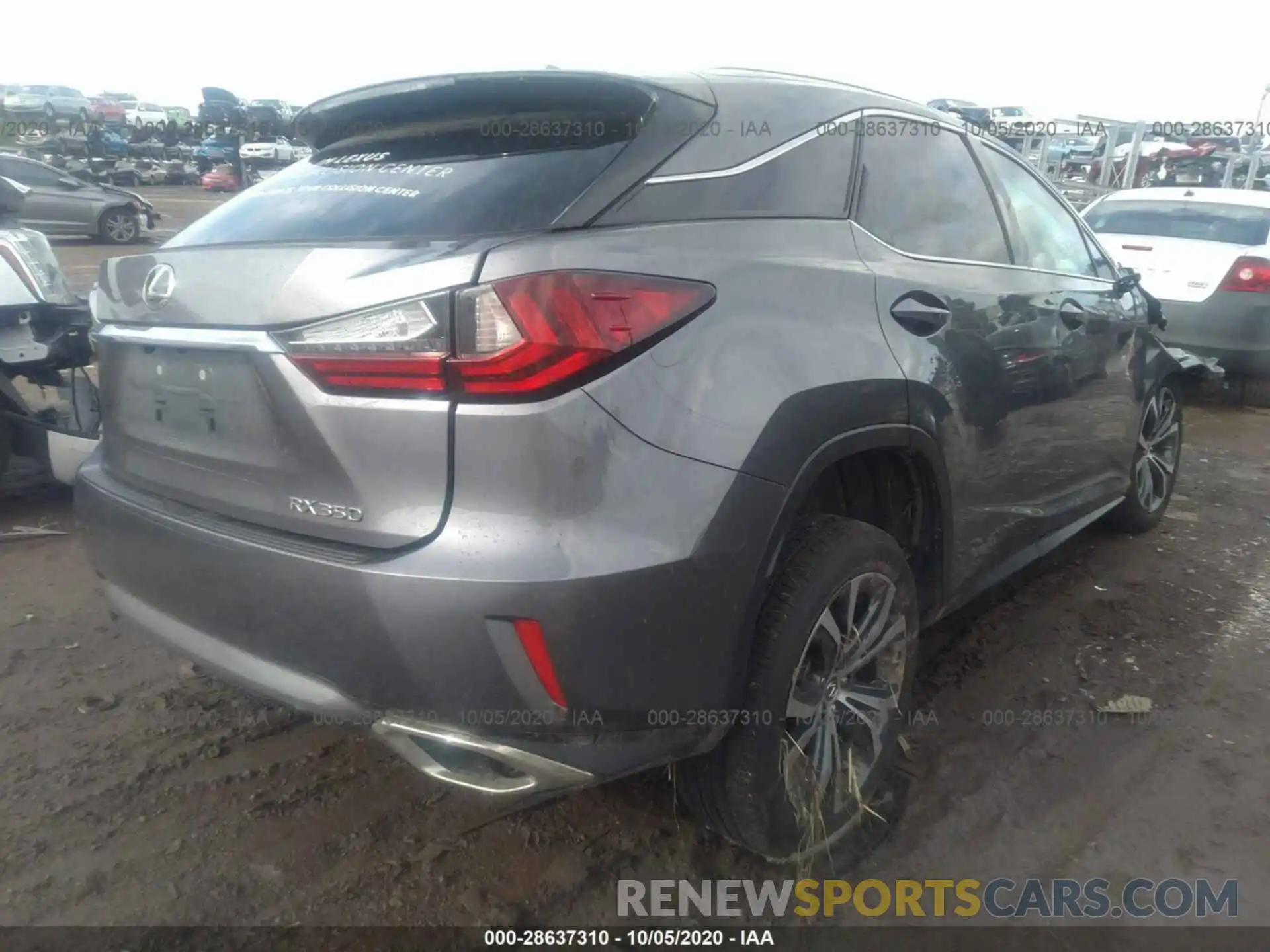 4 Photograph of a damaged car 2T2ZZMCA4KC144793 LEXUS RX 2019