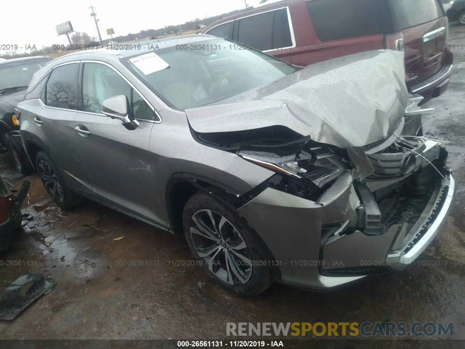 1 Photograph of a damaged car 2T2ZZMCA4KC148438 LEXUS RX 2019